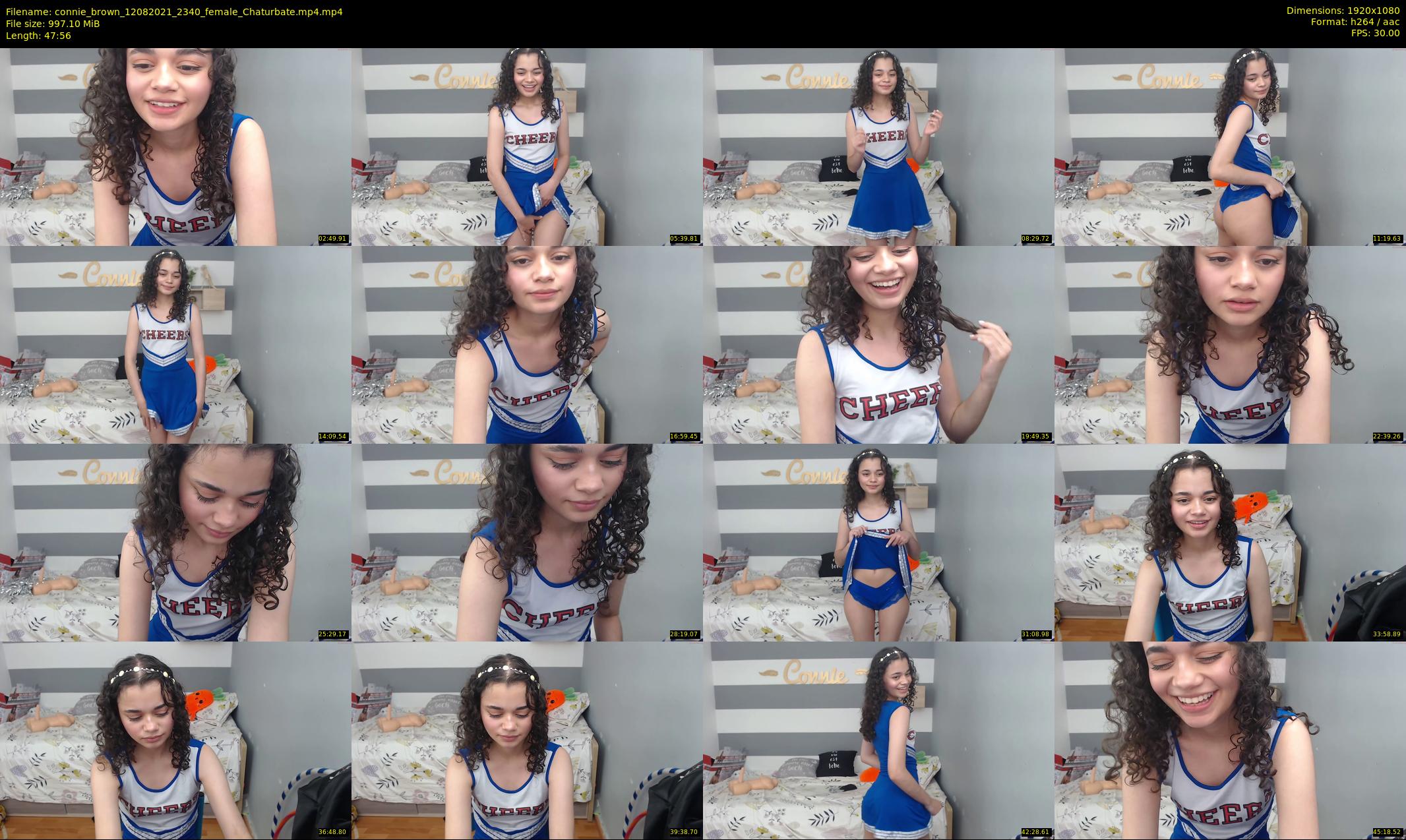 connie_brown — 48 minute Chaturbate female cam show recording, 1080p, Aug 12, 2021
