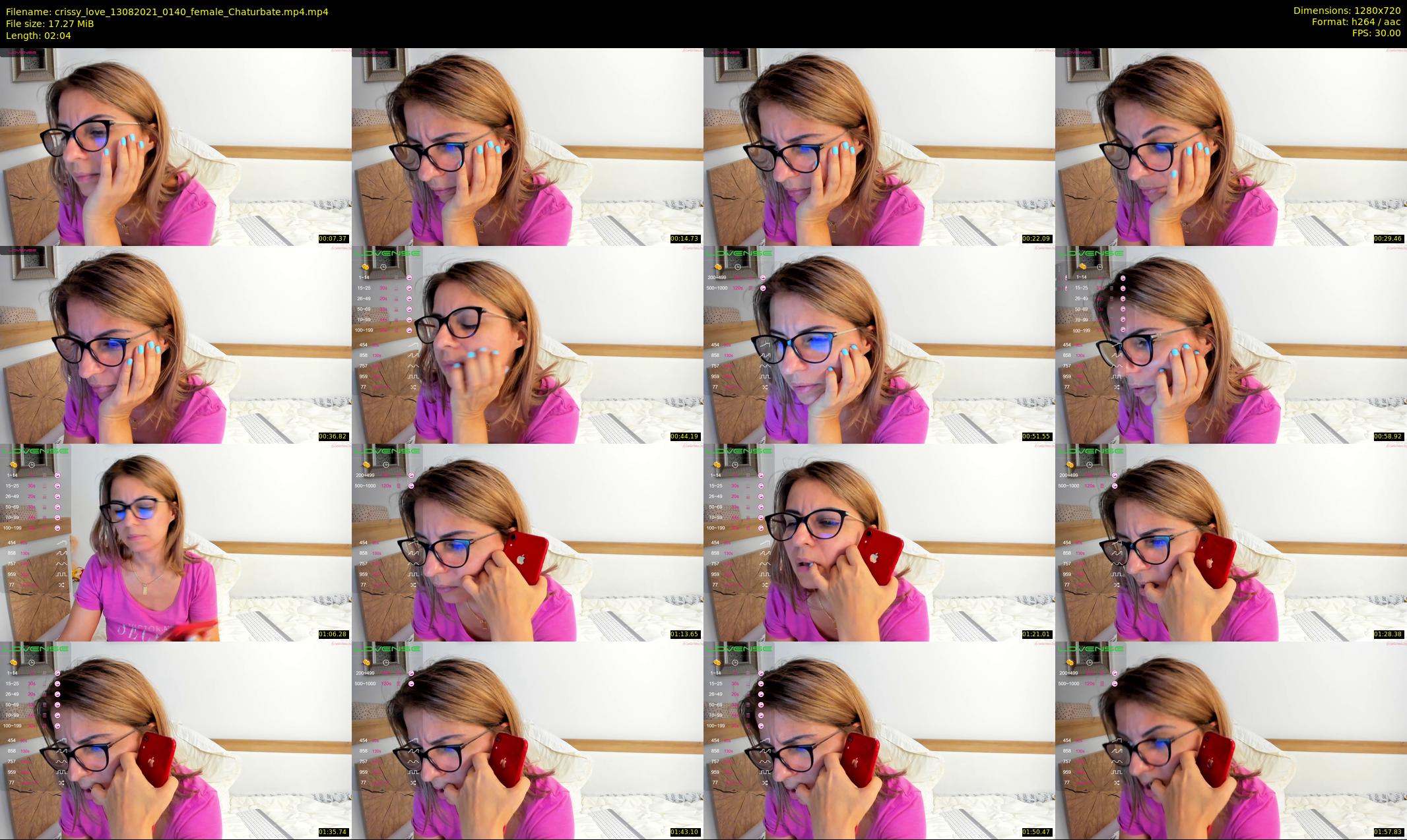 crissy_love — 3 minute Chaturbate female cam show recording, 720p, Aug 13, 2021
