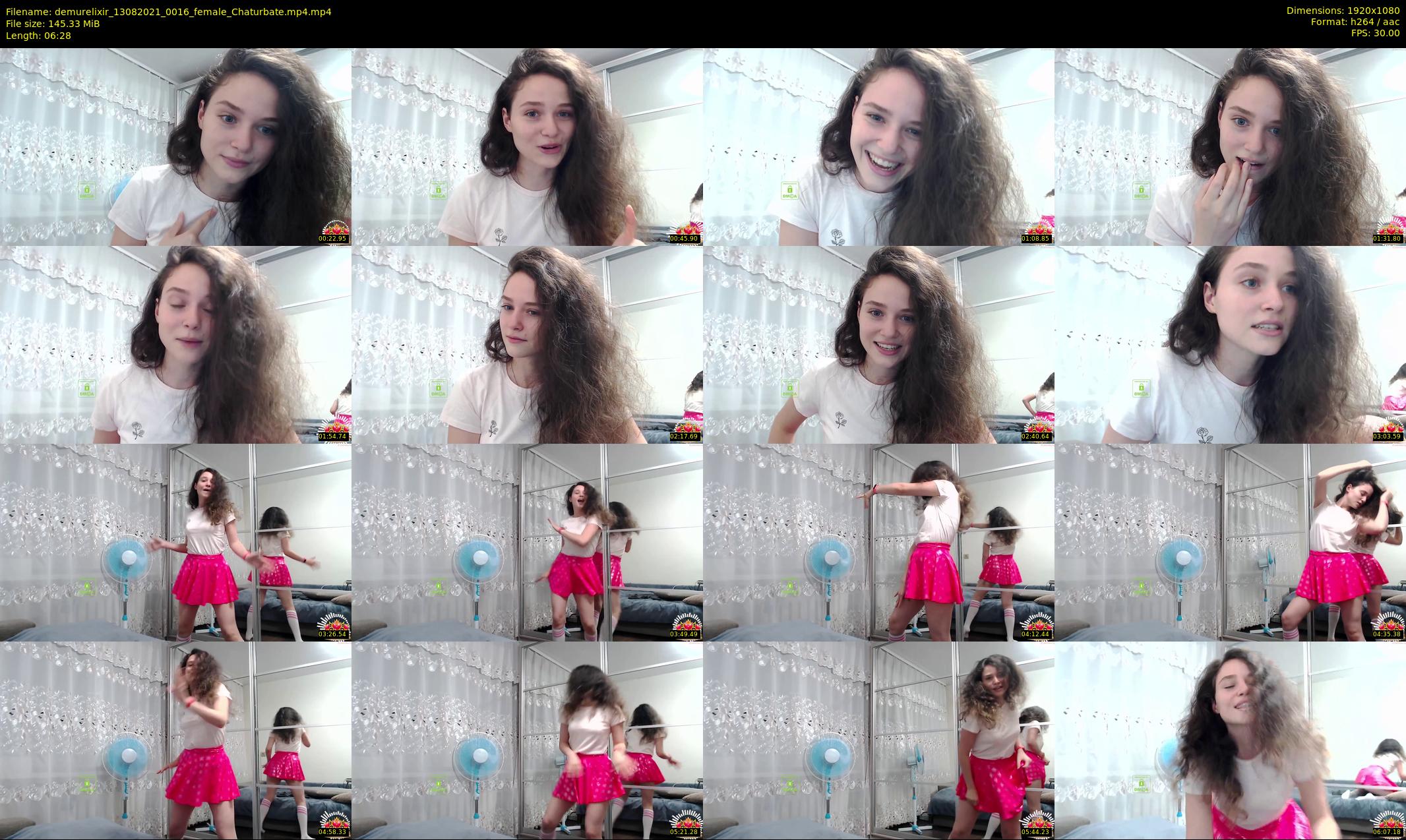 demurelixir — 7 minute Chaturbate female cam show recording, 1080p, Aug 13, 2021