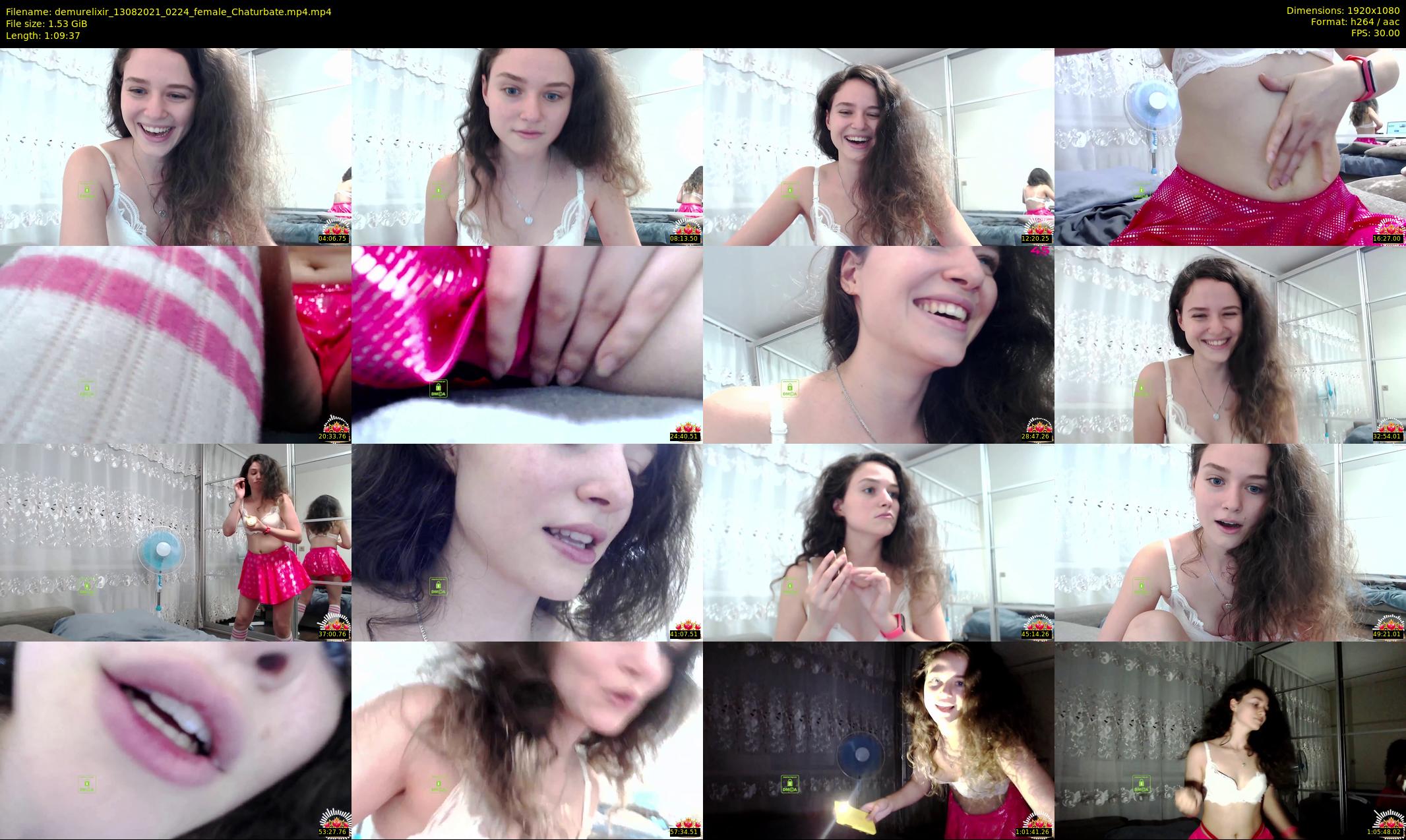 demurelixir — 70 minute Chaturbate female cam show recording, 1080p, Aug 13, 2021