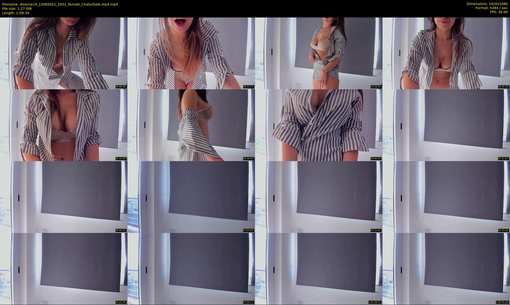 donnna19 — 70 minute Chaturbate female cam show recording, 1080p, Aug 12, 2021