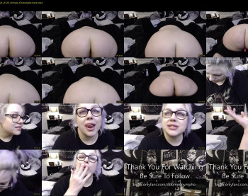 doomednympho — 40 minute Chaturbate female cam show recording, 1080p, Aug 13, 2021