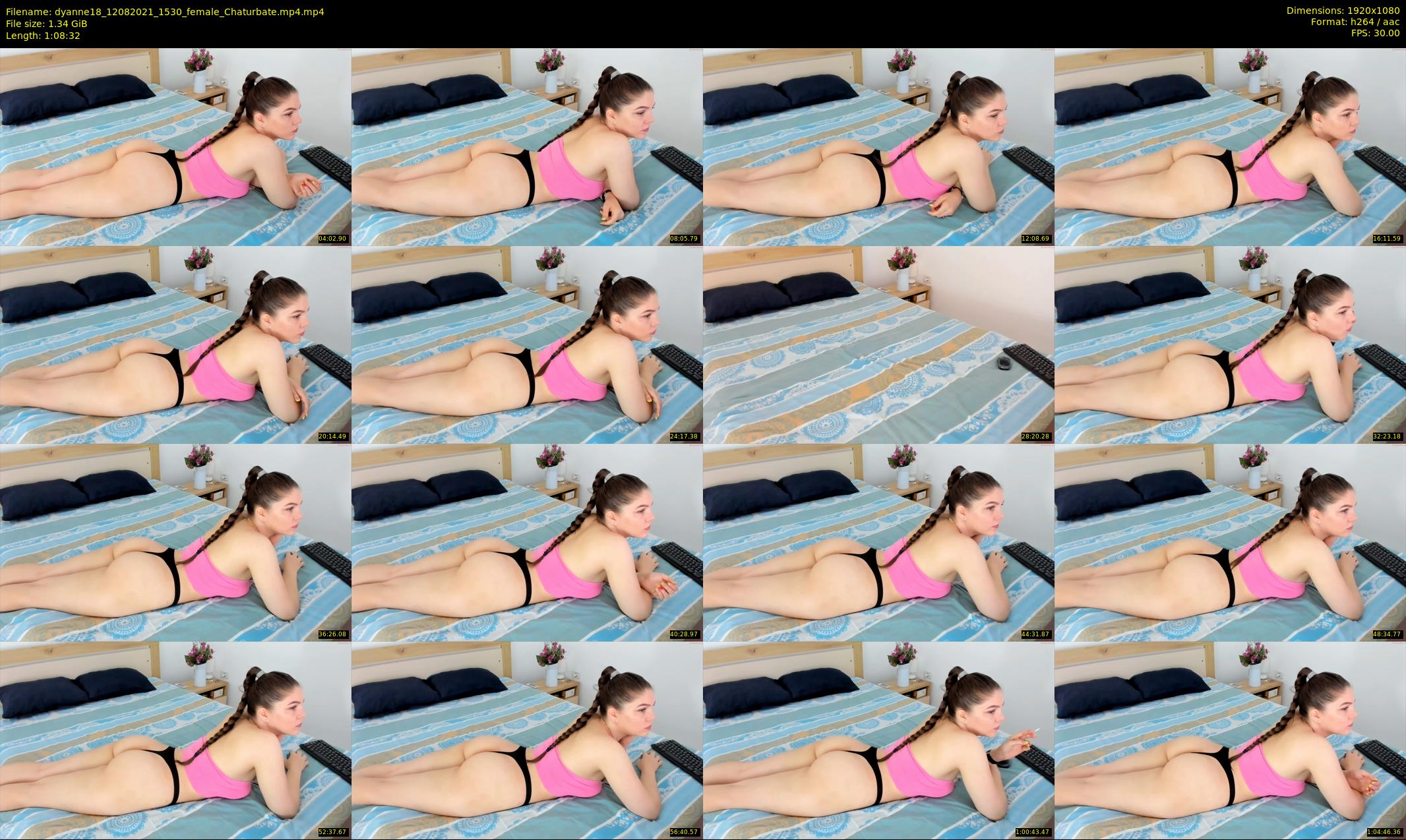 dyanne18 — 69 minute Chaturbate female cam show recording, 1080p, Aug 12, 2021