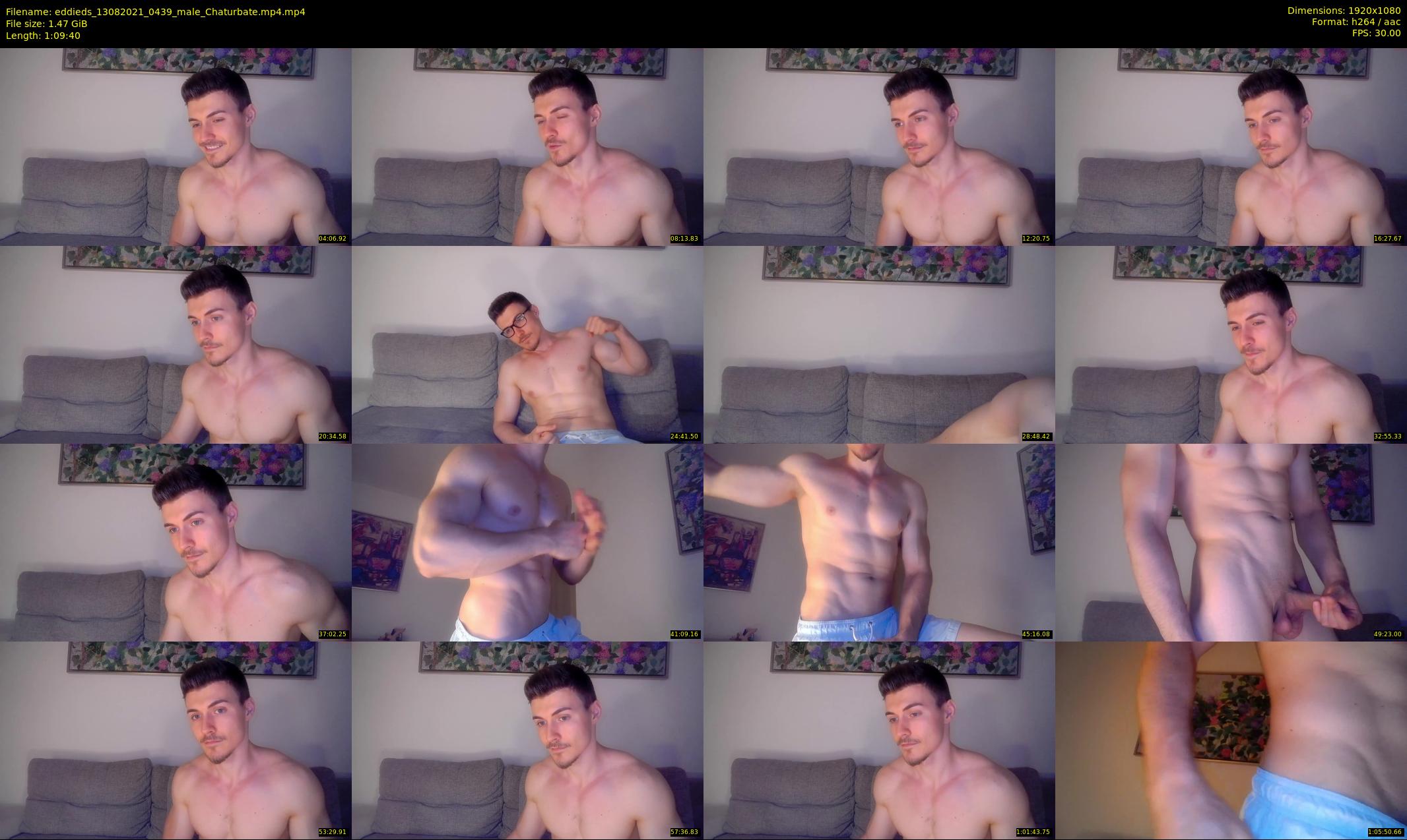 eddieds — 70 minute Chaturbate male cam show recording, 1080p, Aug 13, 2021