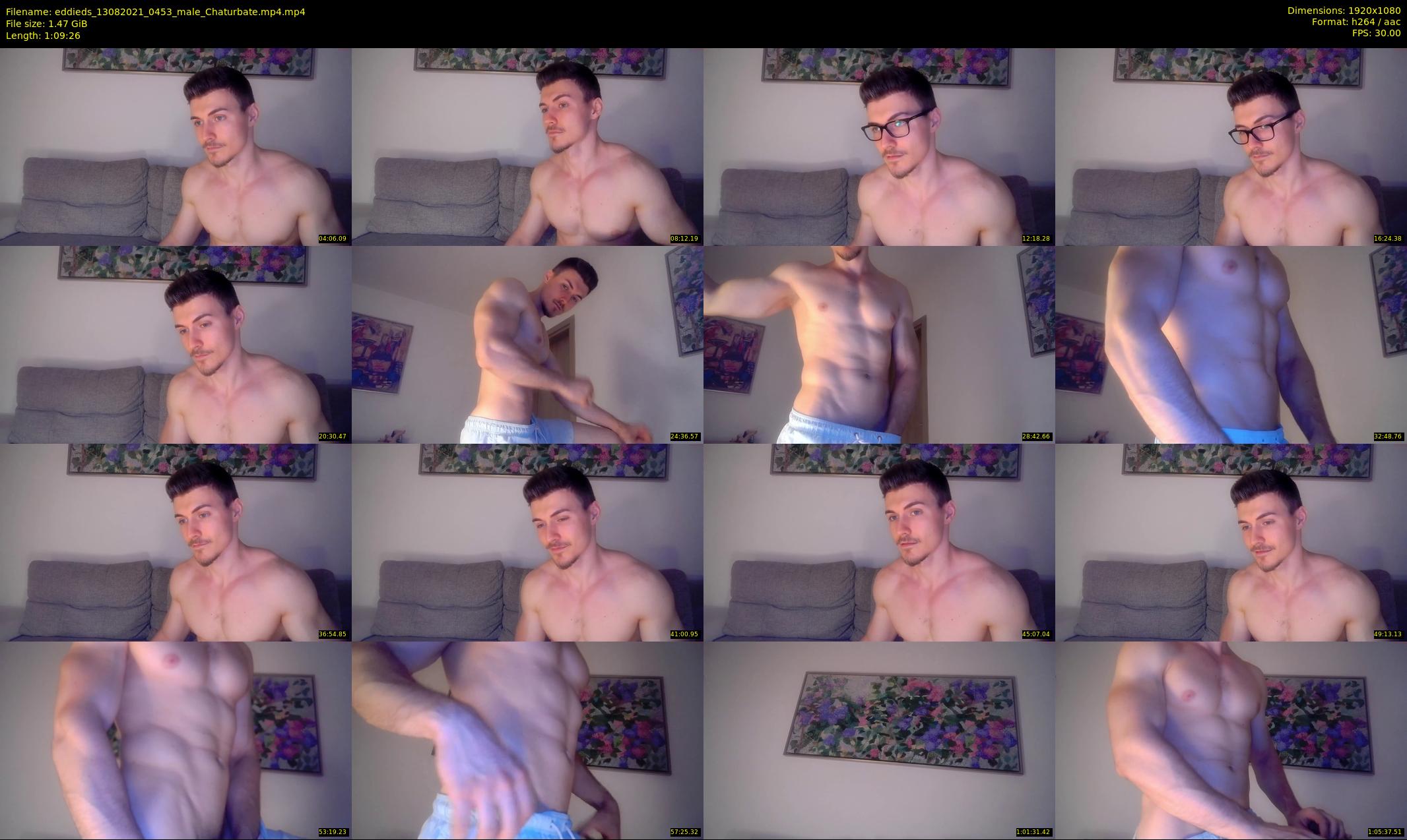 eddieds — 70 minute Chaturbate male cam show recording, 1080p, Aug 13, 2021