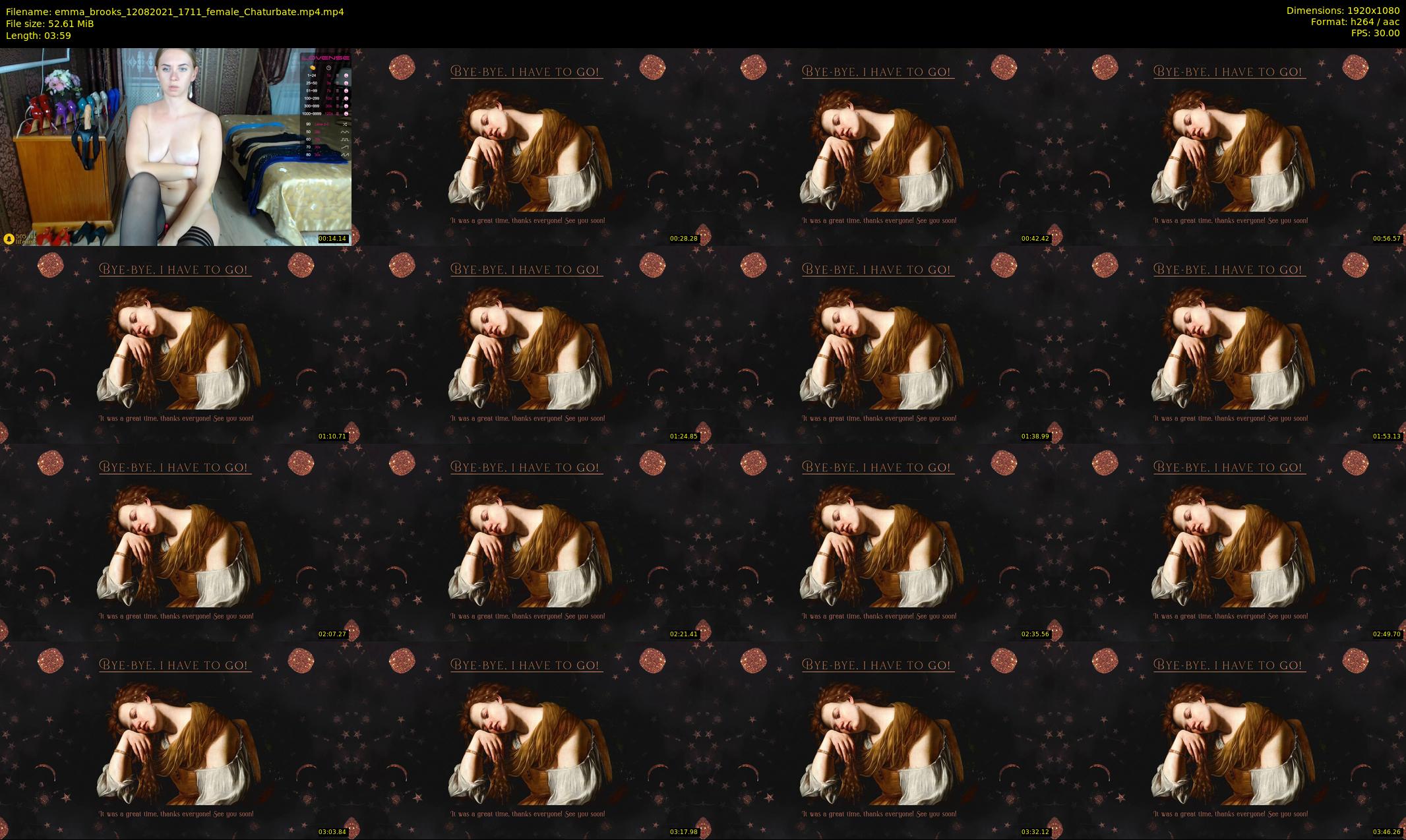 emma_brooks — 4 minute Chaturbate female cam show recording, 1080p, Aug 12, 2021
