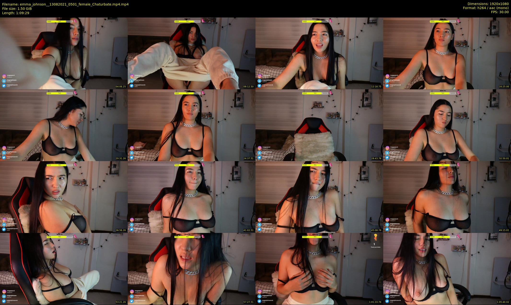 emma_johnson_ — 70 minute Chaturbate female cam show recording, 1080p, Aug 13, 2021