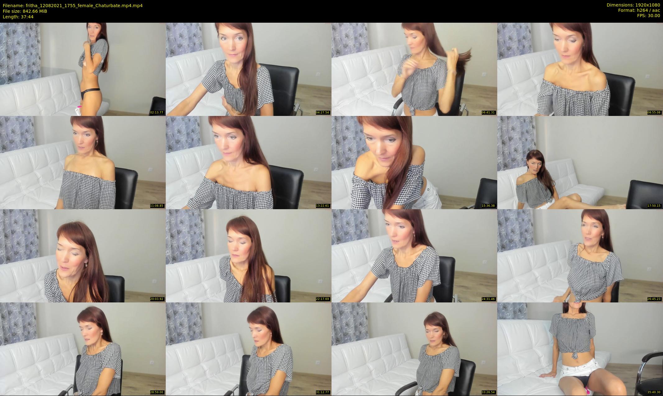 fritha — 38 minute Chaturbate female cam show recording, 1080p, Aug 12, 2021