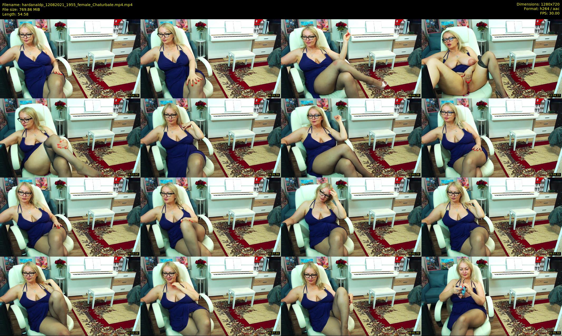 hardanaldp — 55 minute Chaturbate female cam show recording, 720p, Aug 12, 2021