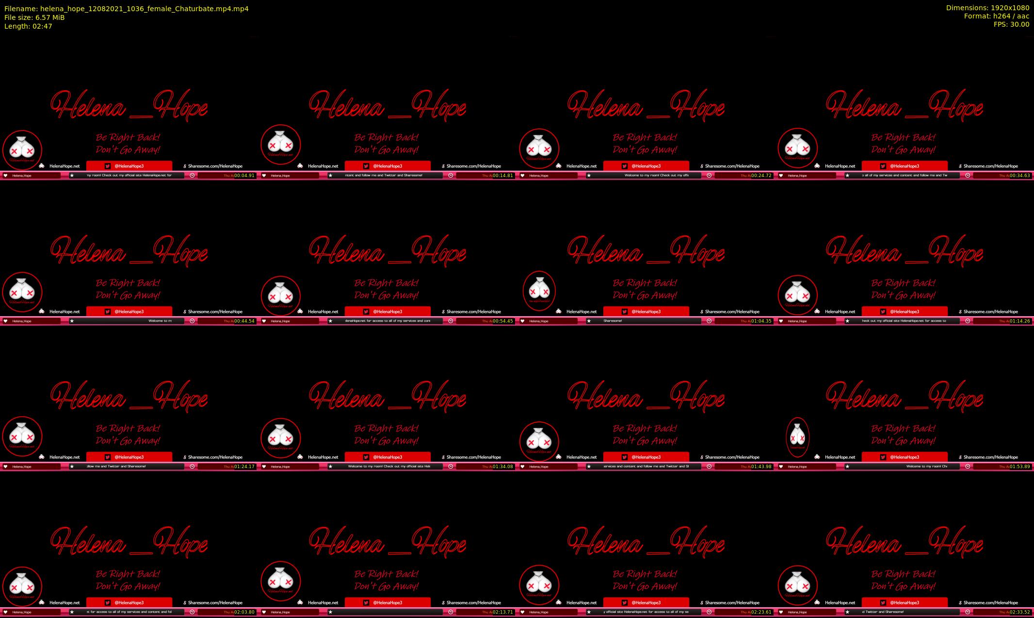 helena_hope — 3 minute Chaturbate female cam show recording, 1080p, Aug 12, 2021