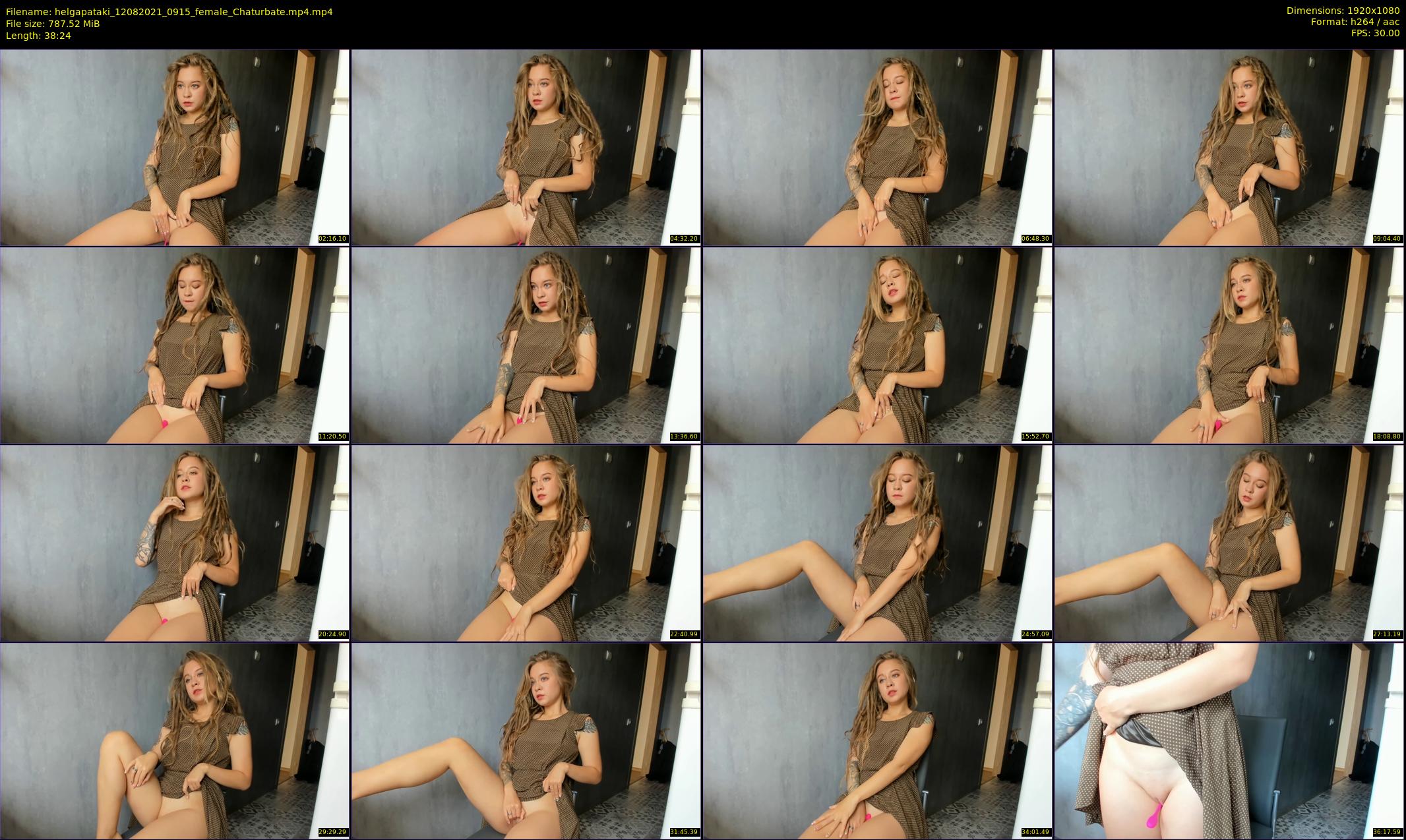 helgapataki — 39 minute Chaturbate female cam show recording, 1080p, Aug 12, 2021
