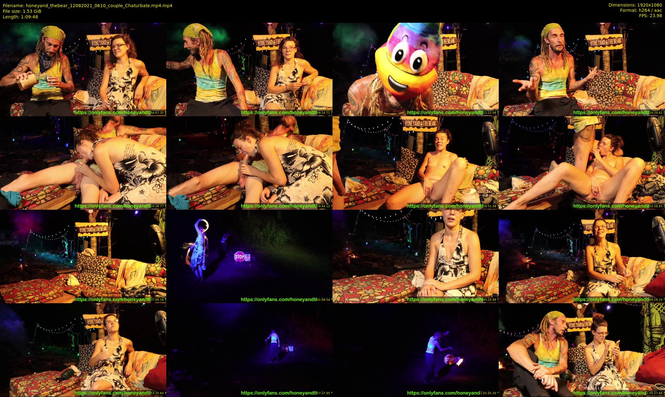 honeyand_thebear — 70 minute Chaturbate couple cam show recording, 1080p, Aug 12, 2021