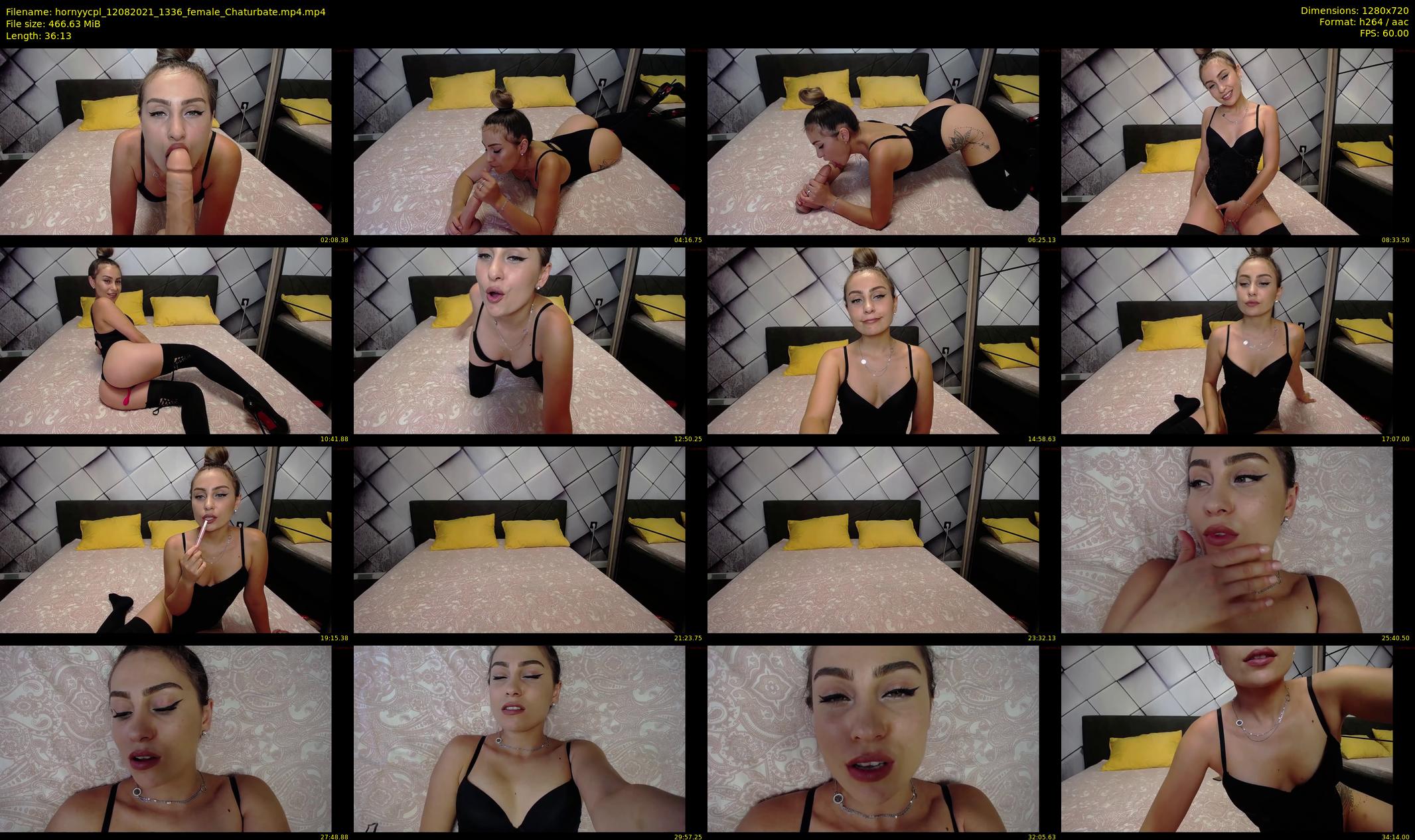 hornyycpl — 37 minute Chaturbate couple cam show recording, 720p, Aug 12, 2021