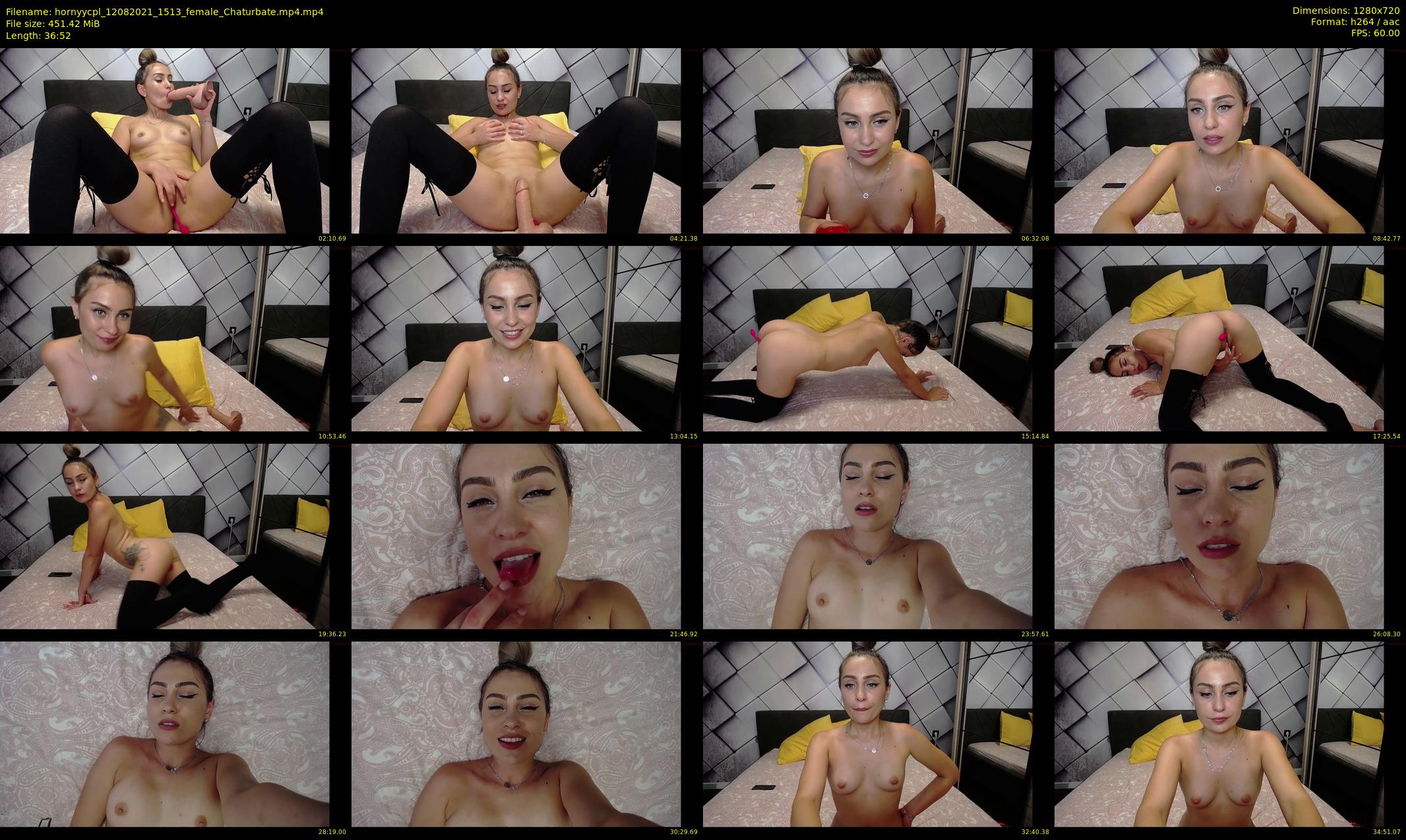 hornyycpl — 37 minute Chaturbate couple cam show recording, 720p, Aug 12, 2021