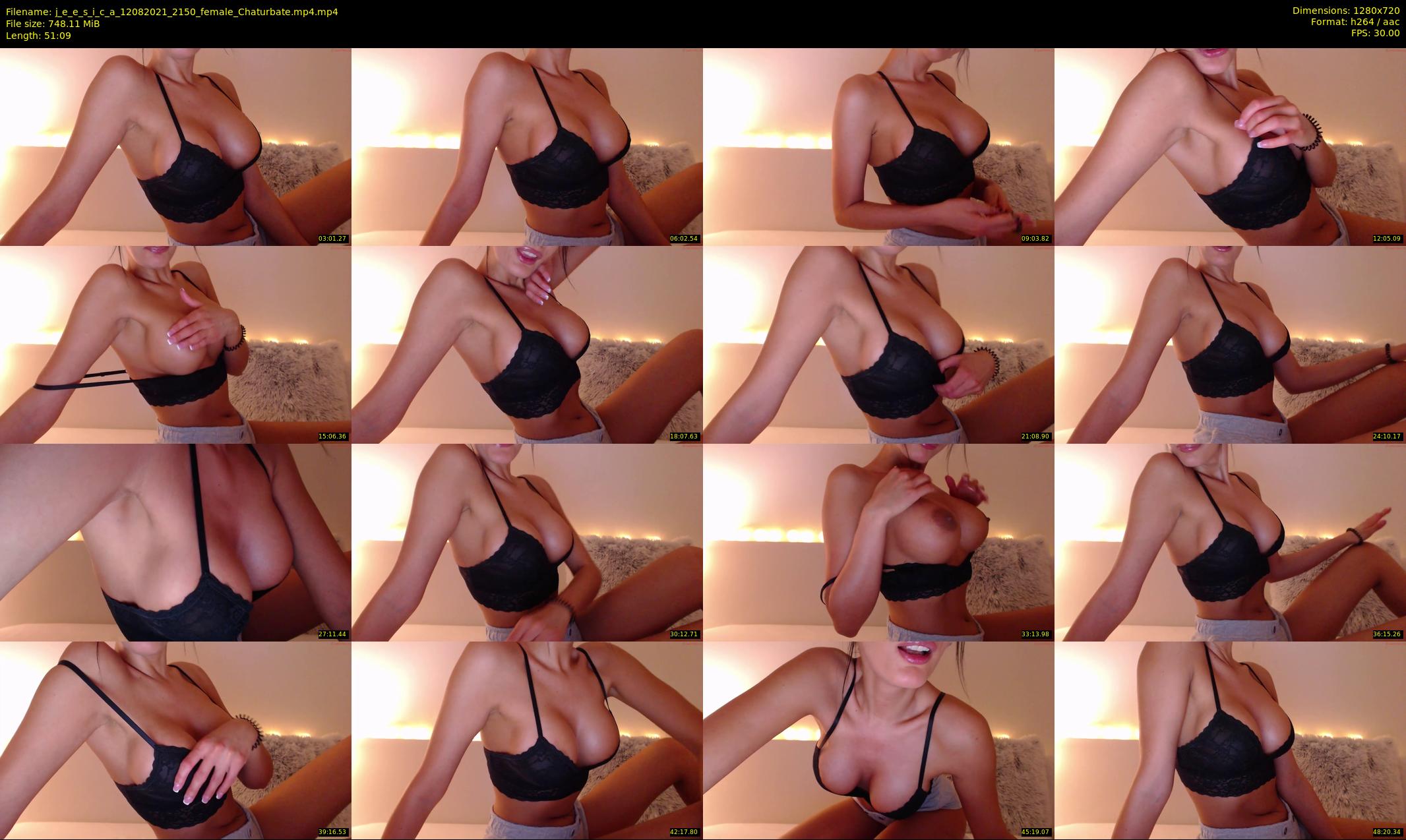 j_e_e_s_i_c_a — 52 minute Chaturbate female cam show recording, 720p, Aug 12, 2021