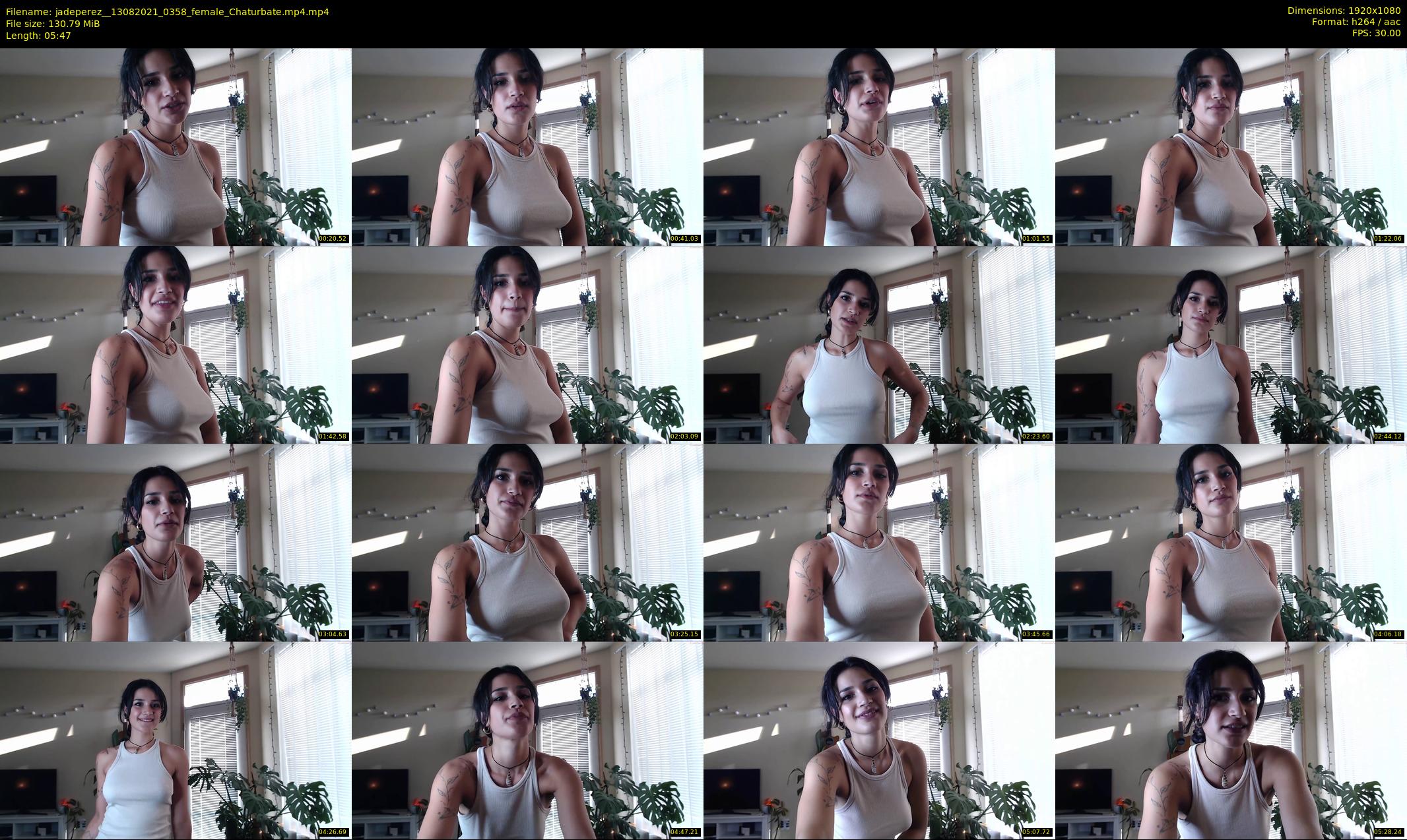 jadeperez_ — 6 minute Chaturbate female cam show recording, 1080p, Aug 13, 2021