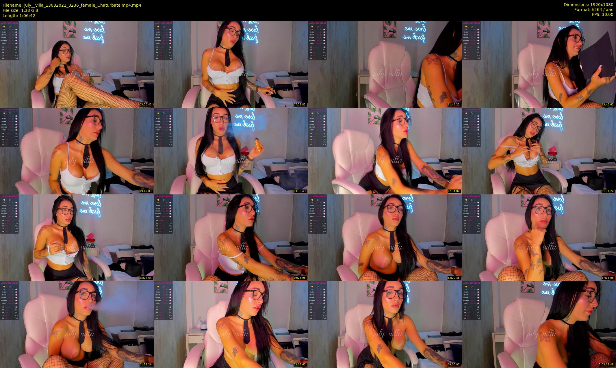 july__villa — 67 minute Chaturbate female cam show recording, 1080p, Aug 13, 2021