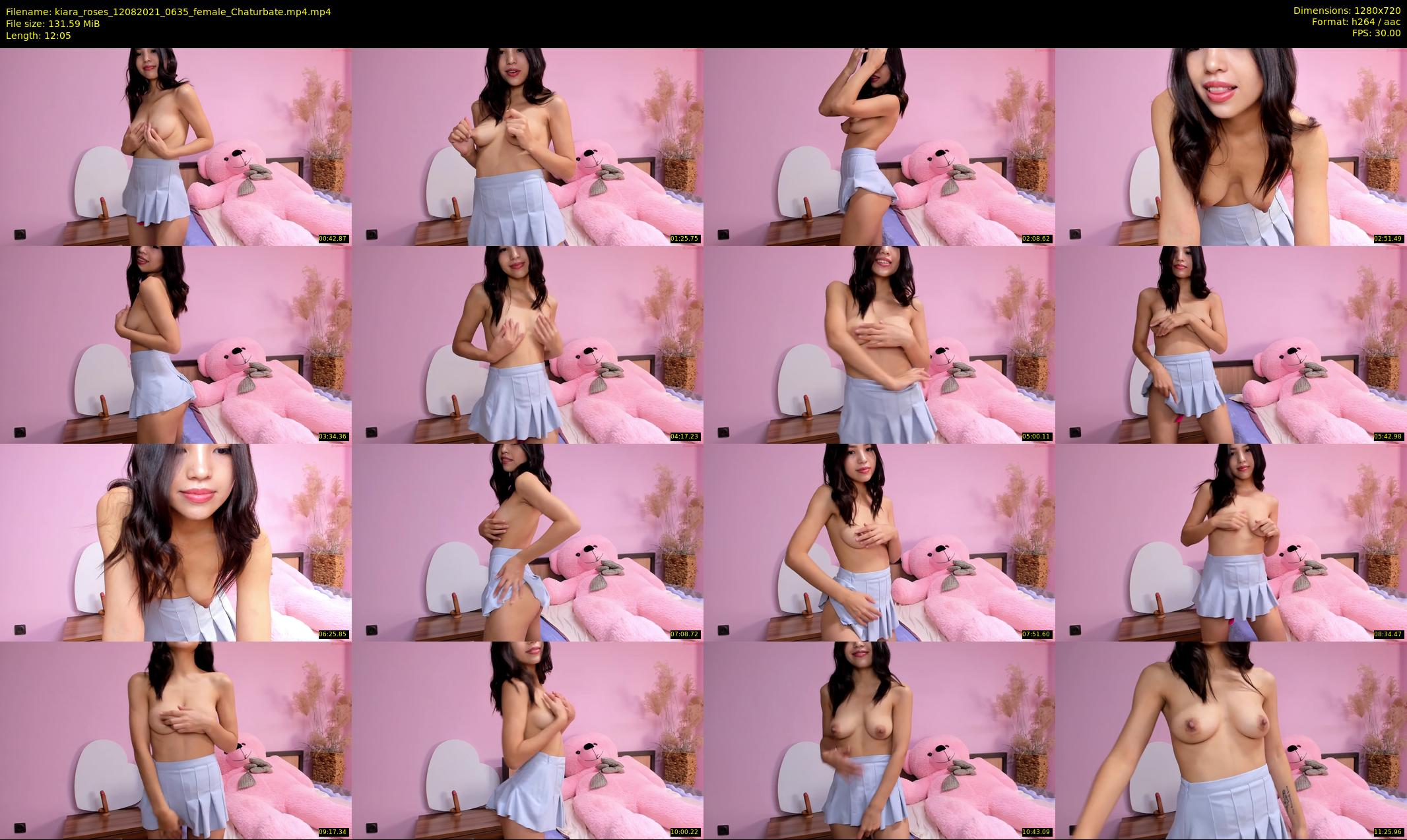 kiara_roses — 13 minute Chaturbate female cam show recording, 720p, Aug 12, 2021