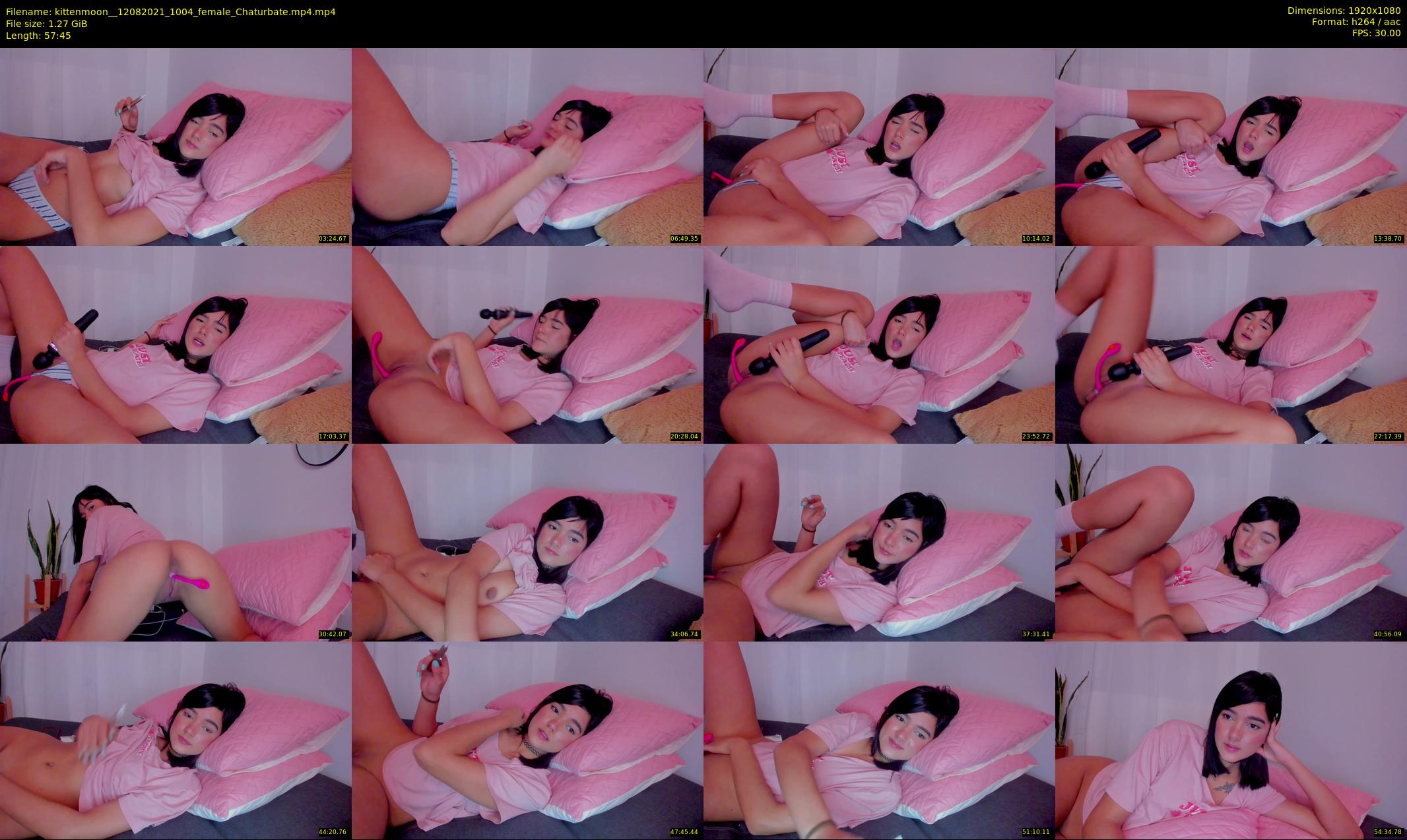 kittenmoon_ — 58 minute Chaturbate female cam show recording, 1080p, Aug 12, 2021