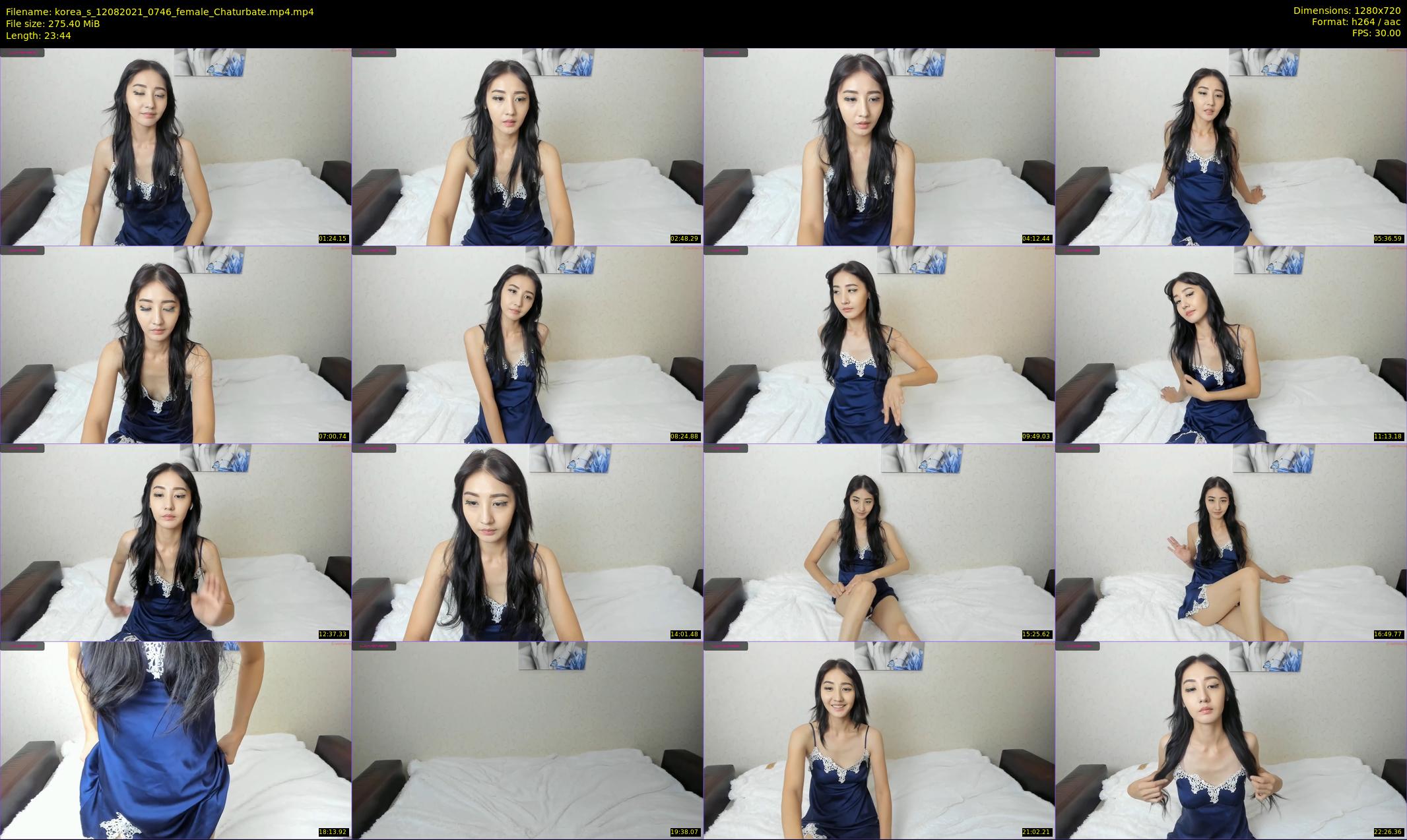 korea_s — 24 minute Chaturbate female cam show recording, 720p, Aug 12, 2021