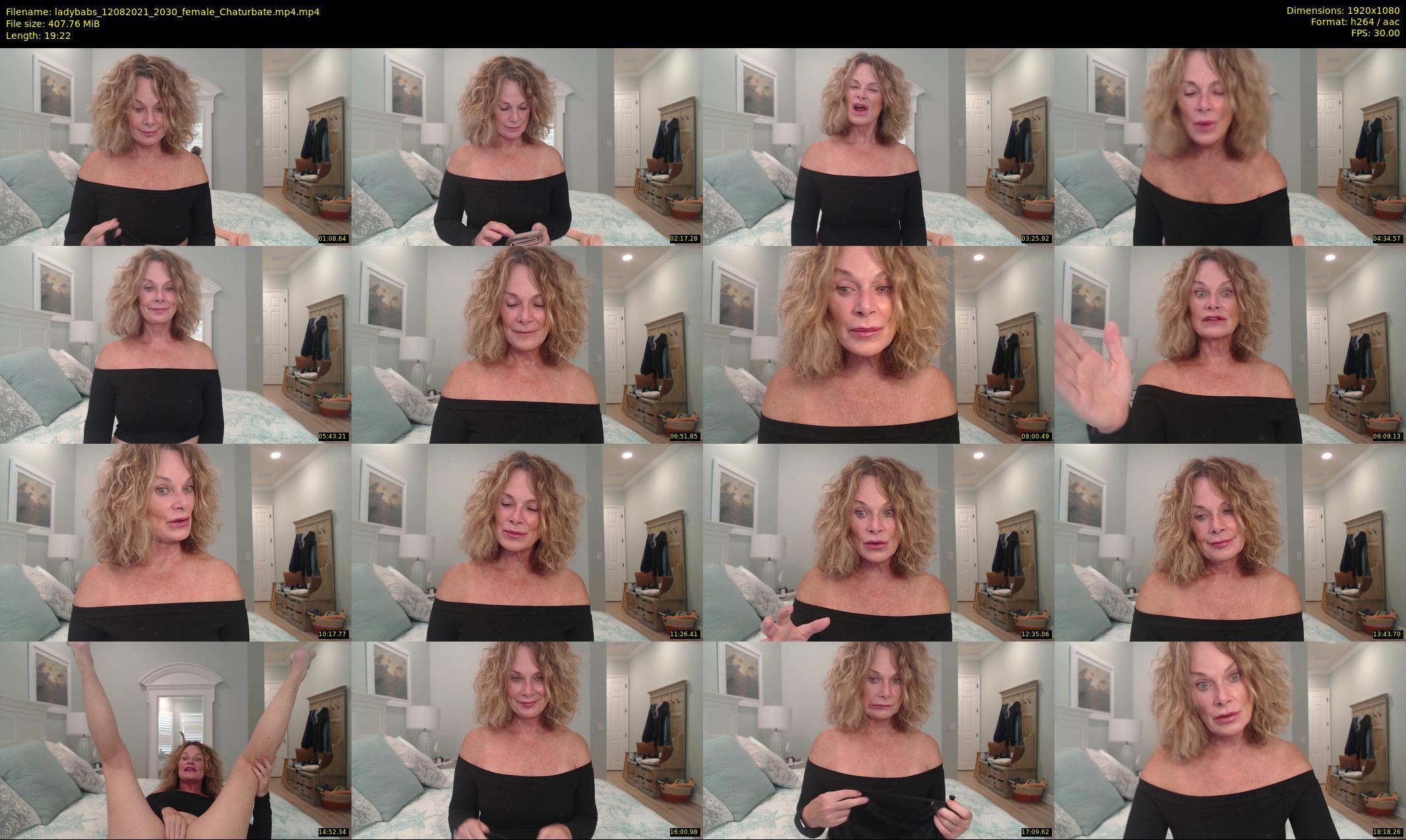 ladybabs — 20 minute Chaturbate female cam show recording, 1080p, Aug 12, 2021