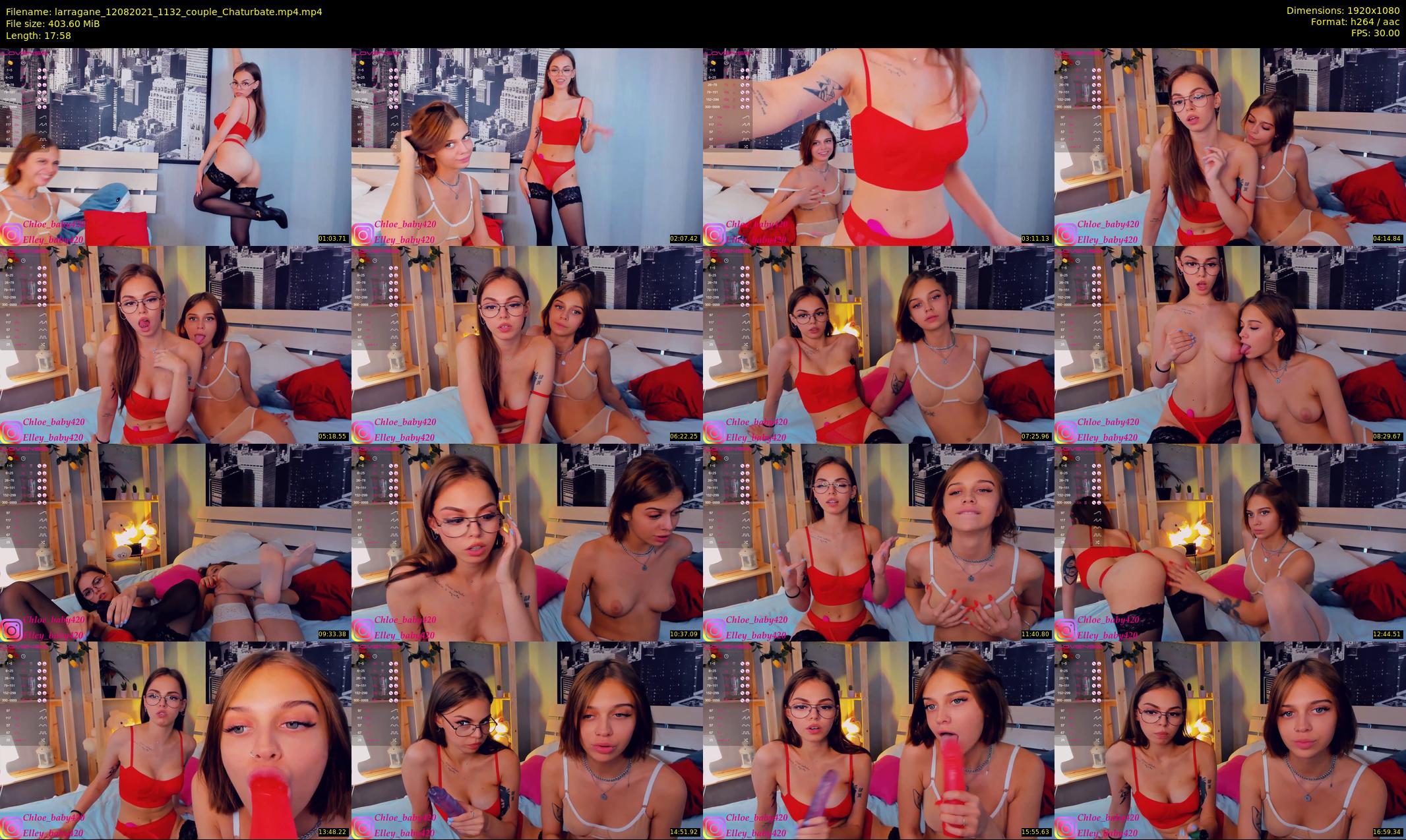 larragane — 18 minute Chaturbate couple cam show recording, 1080p, Aug 12, 2021