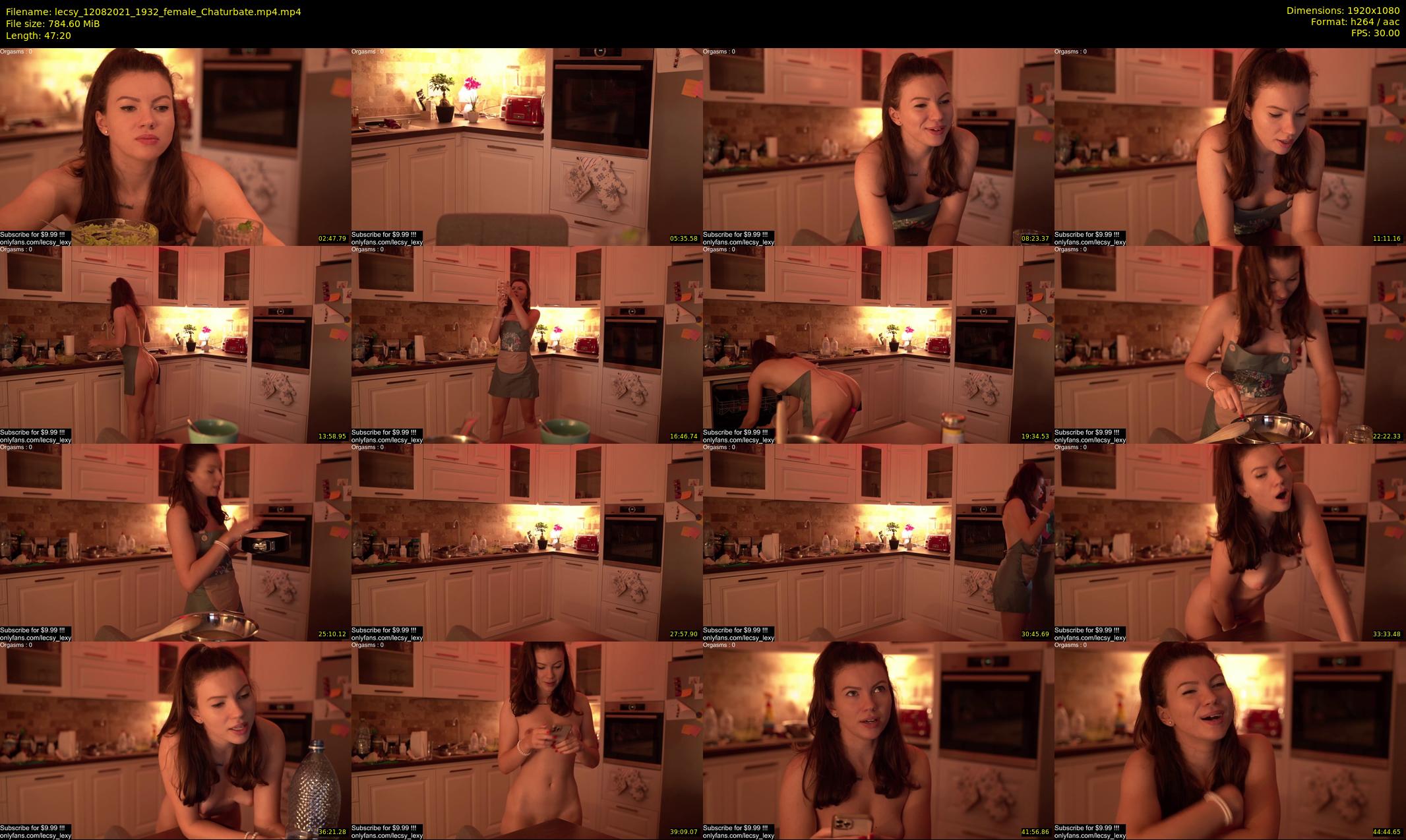 lecsy — 48 minute Chaturbate female cam show recording, 1080p, Aug 12, 2021
