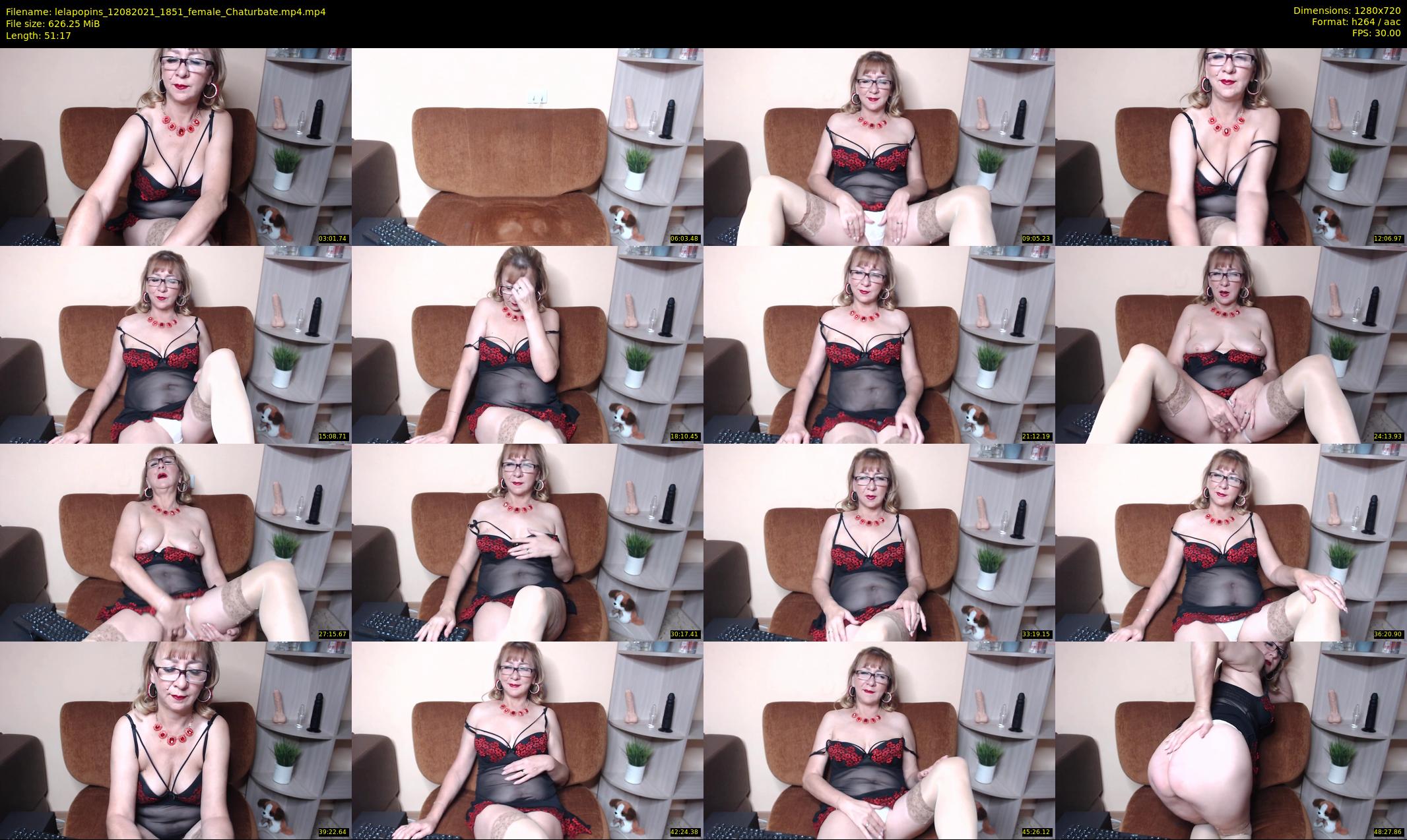 lelapopins — 52 minute Chaturbate female cam show recording, 720p, Aug 12, 2021