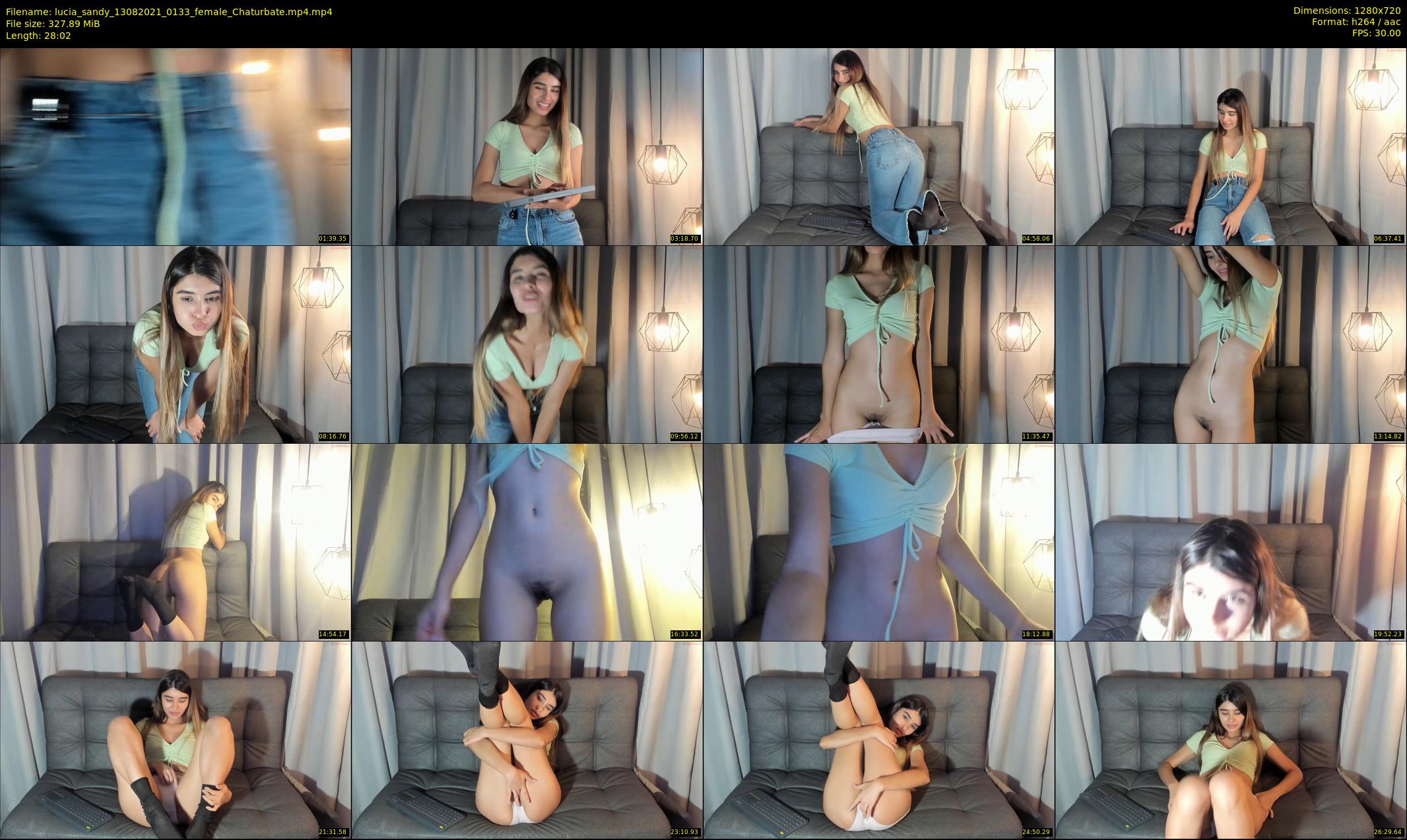 lucia_sandy — 29 minute Chaturbate female cam show recording, 720p, Aug 13, 2021