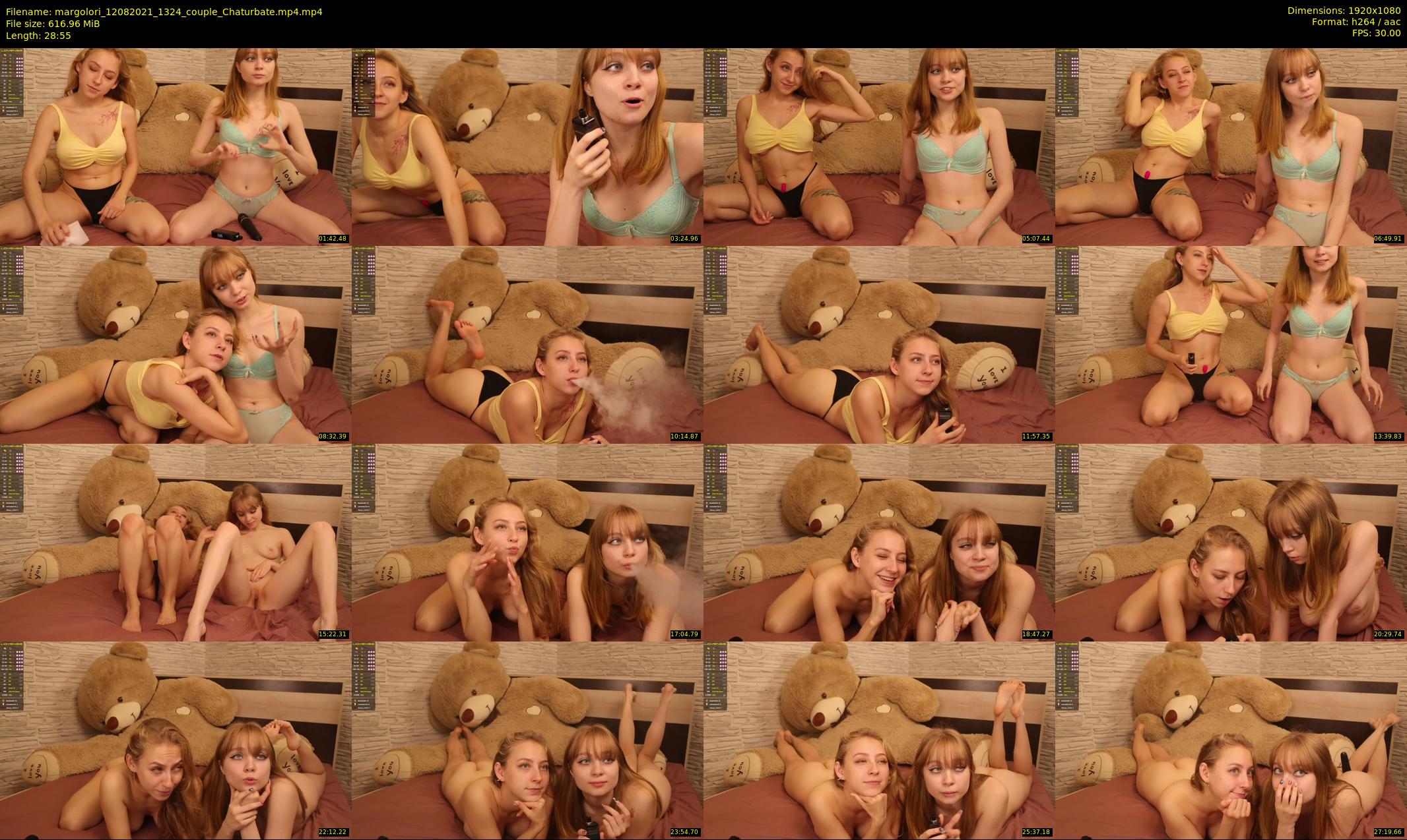 margolori — 29 minute Chaturbate couple cam show recording, 1080p, Aug 12, 2021