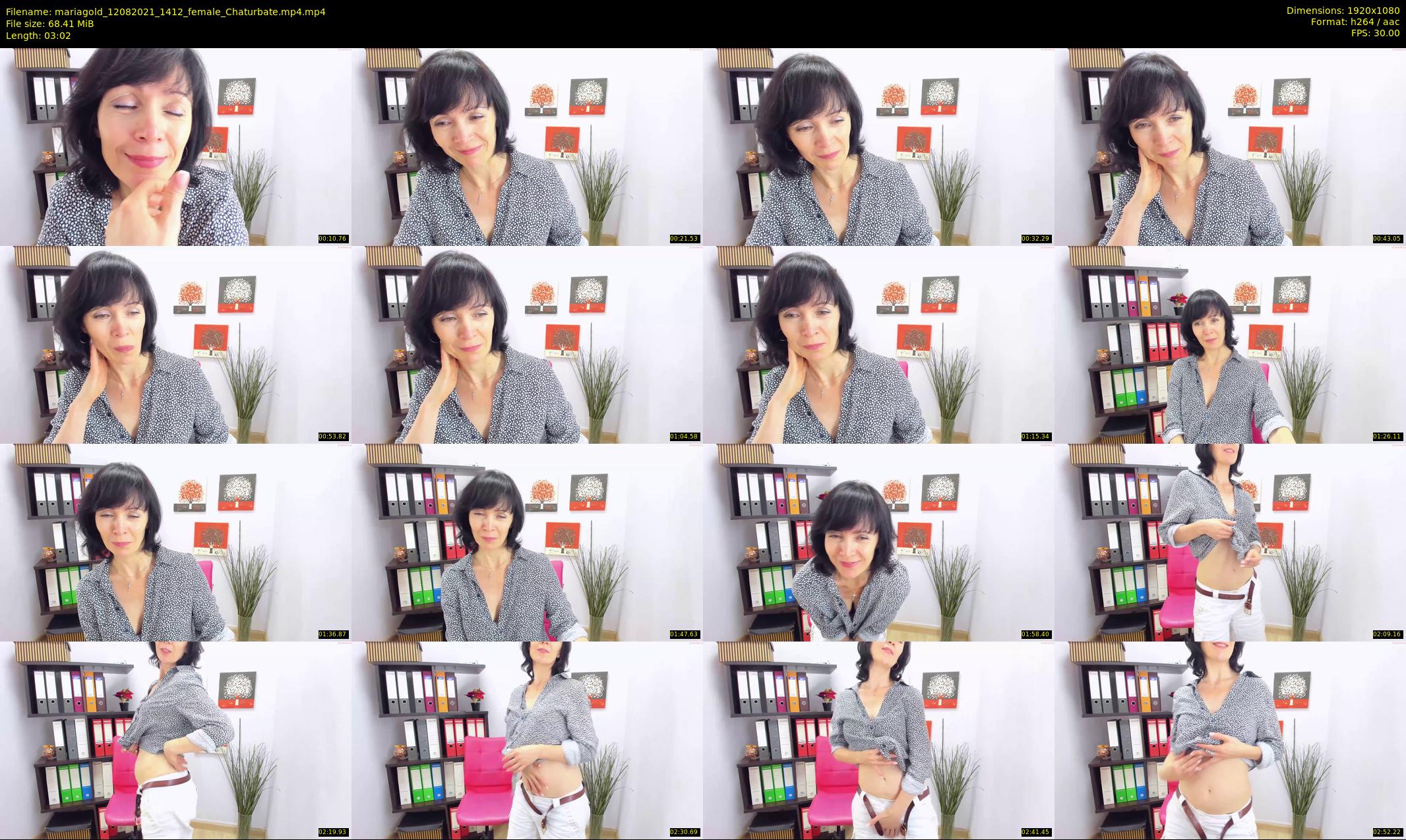 mariagold — 4 minute Chaturbate female cam show recording, 1080p, Aug 12, 2021