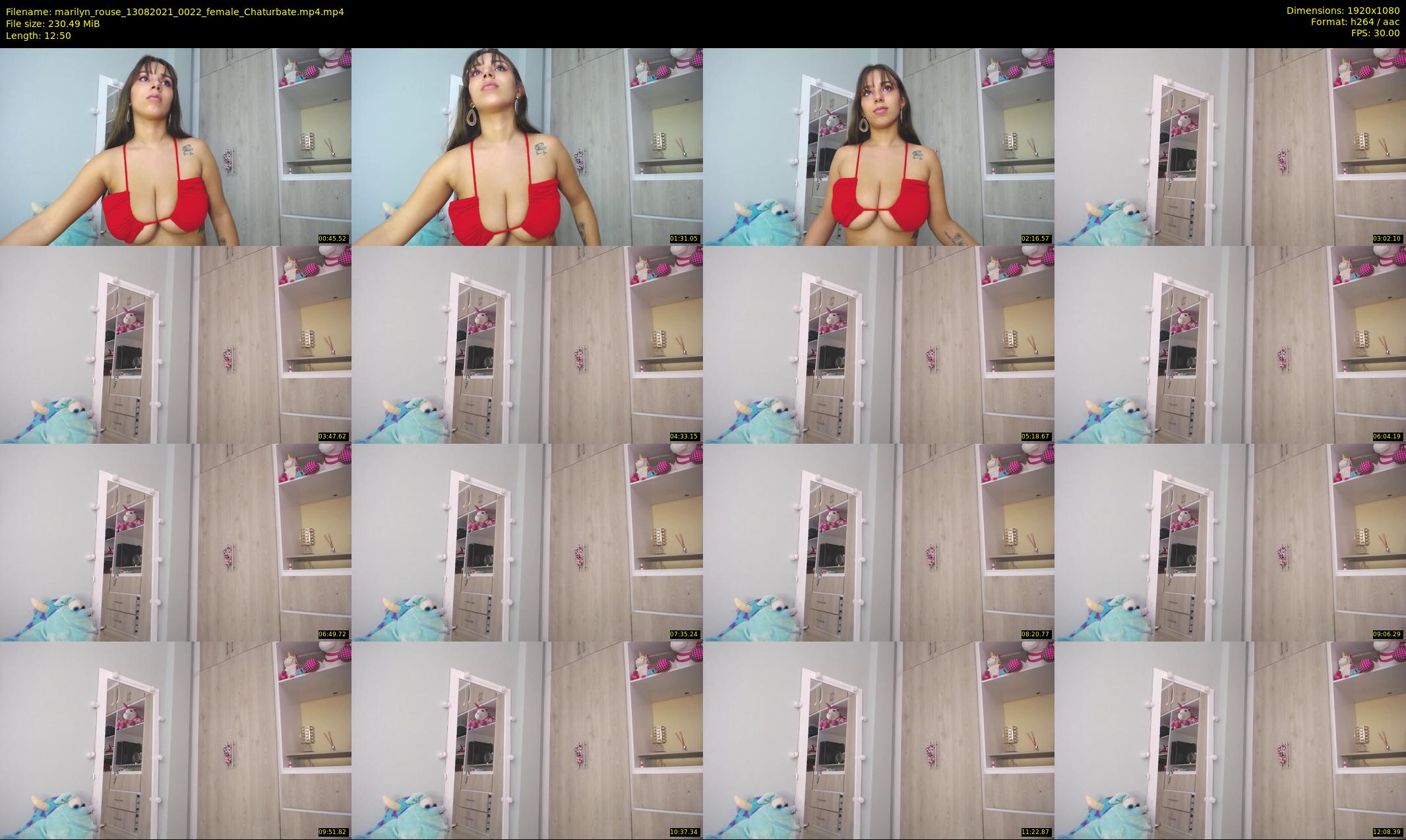 marilyn_rouse — 13 minute Chaturbate female cam show recording, 1080p, Aug 13, 2021