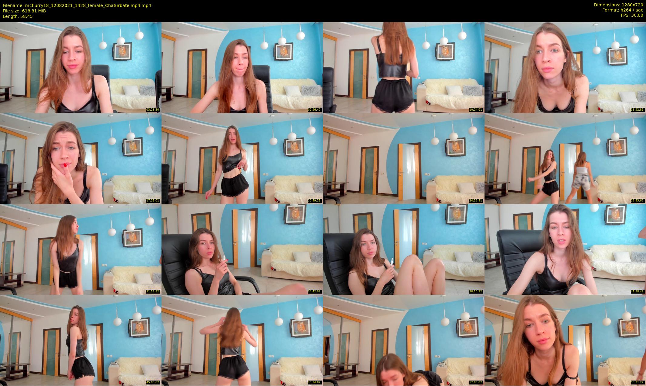 mcflurry18 — 59 minute Chaturbate female cam show recording, 720p, Aug 12, 2021