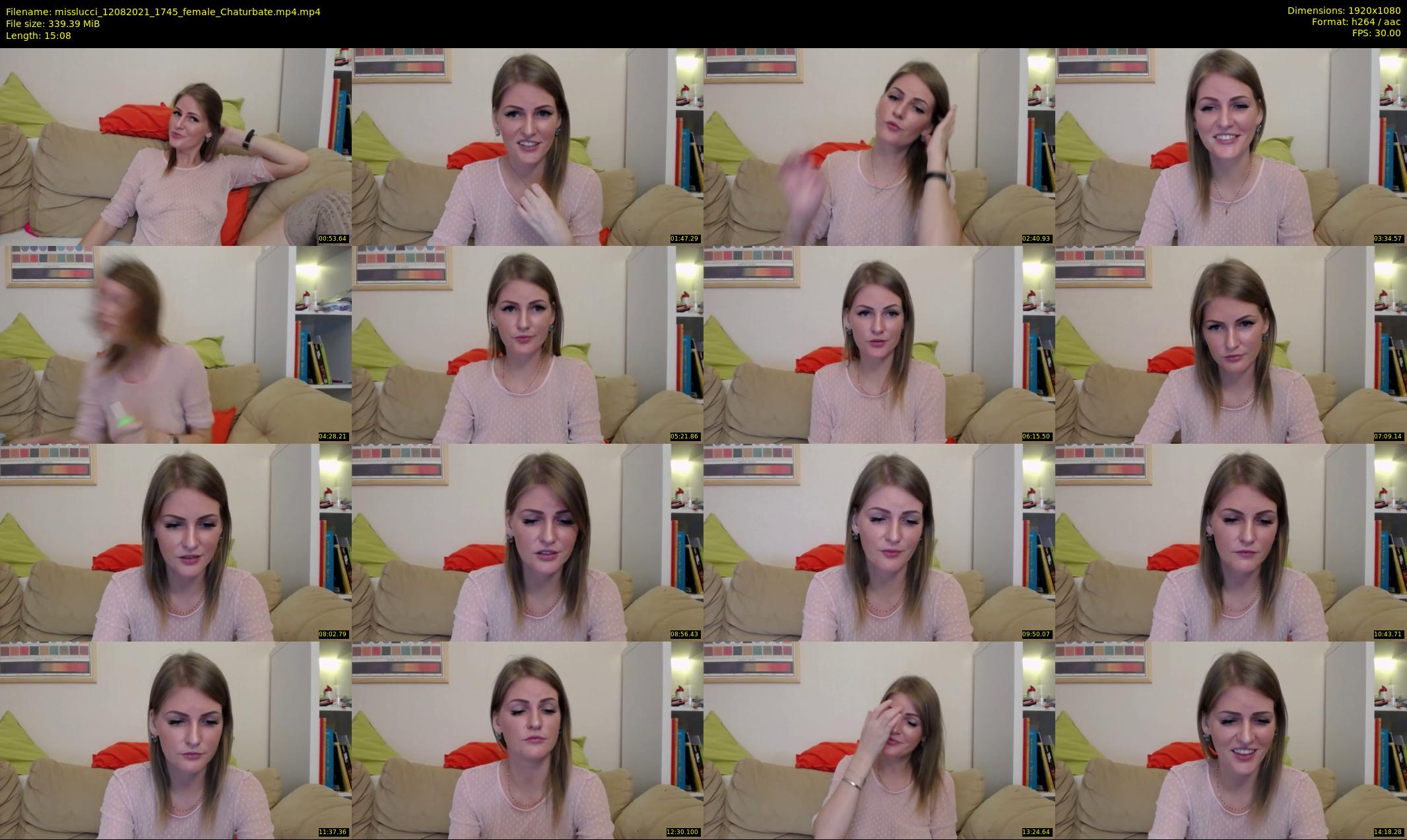 misslucci — 16 minute Chaturbate female cam show recording, 1080p, Aug 12, 2021