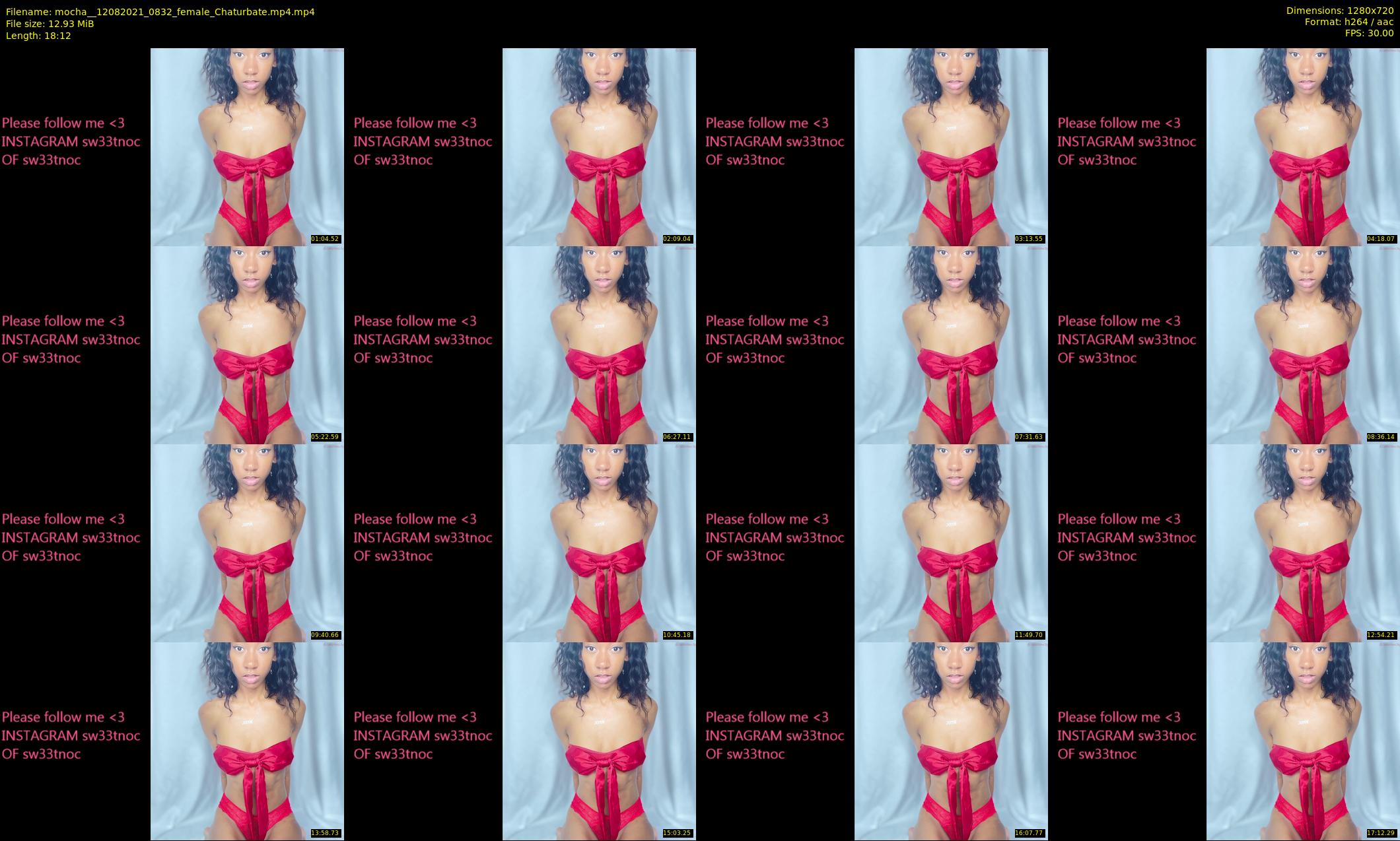 mocha_ — 19 minute Chaturbate female cam show recording, 720p, Aug 12, 2021