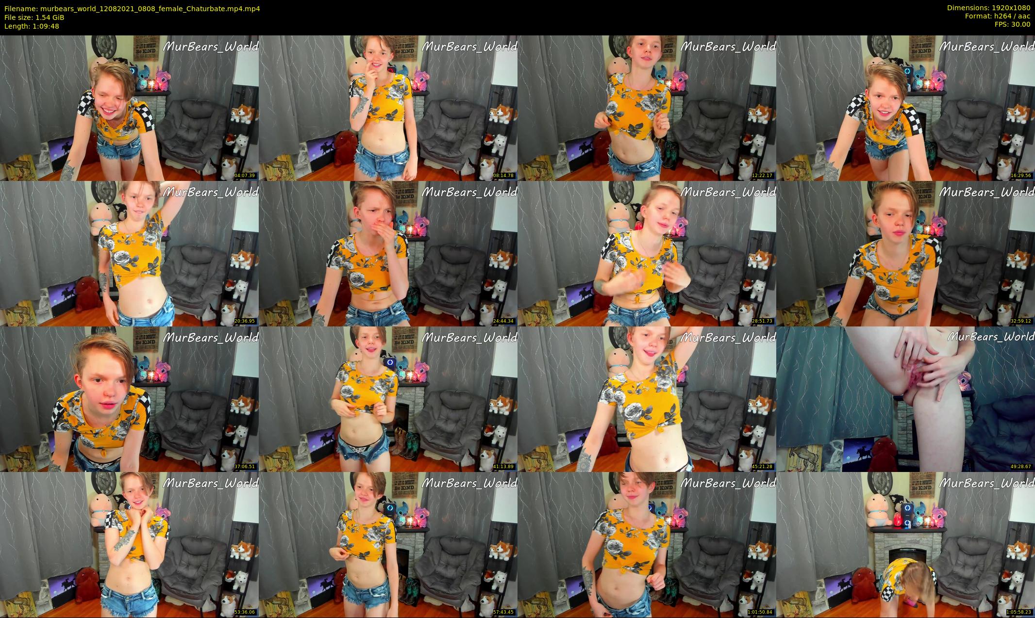 murbears_world — 70 minute Chaturbate female cam show recording, 1080p, Aug 12, 2021