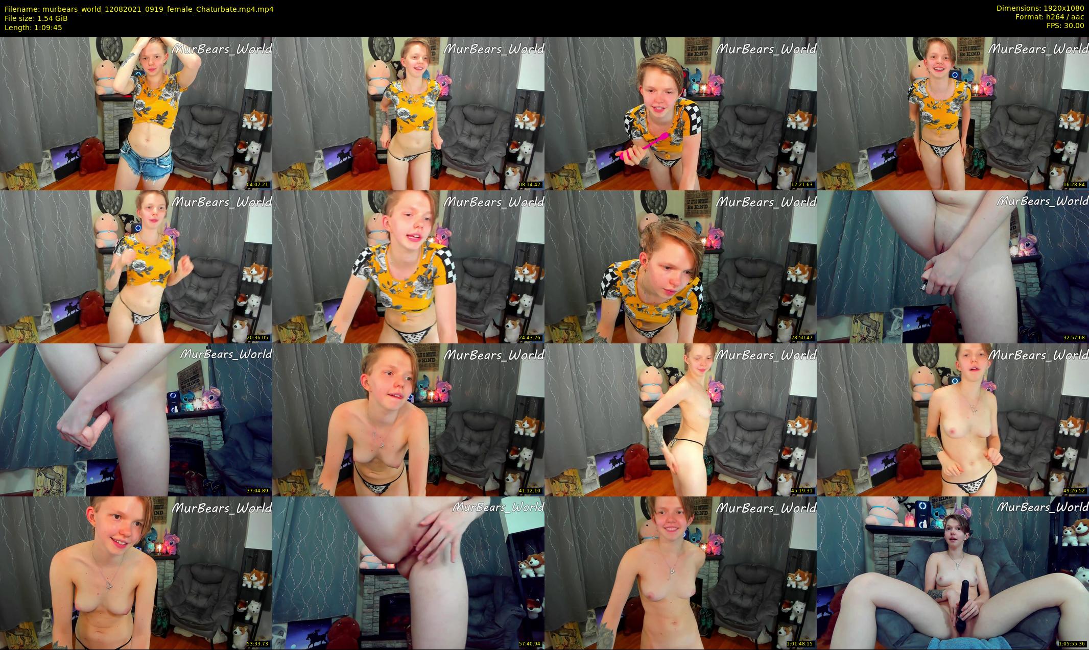 murbears_world — 70 minute Chaturbate female cam show recording, 1080p, Aug 12, 2021