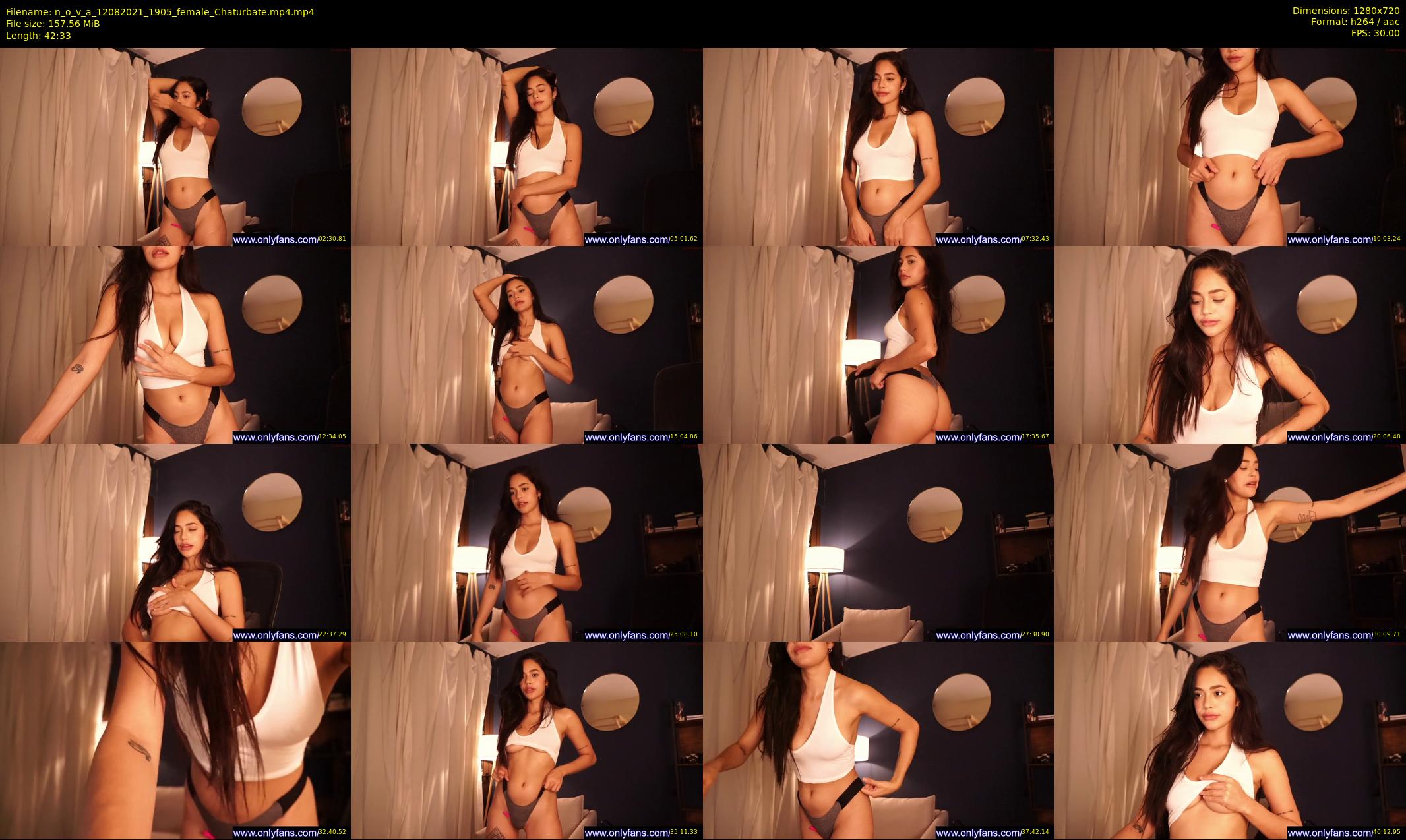 n_o_v_a — 43 minute Chaturbate female cam show recording, 720p, Aug 12, 2021
