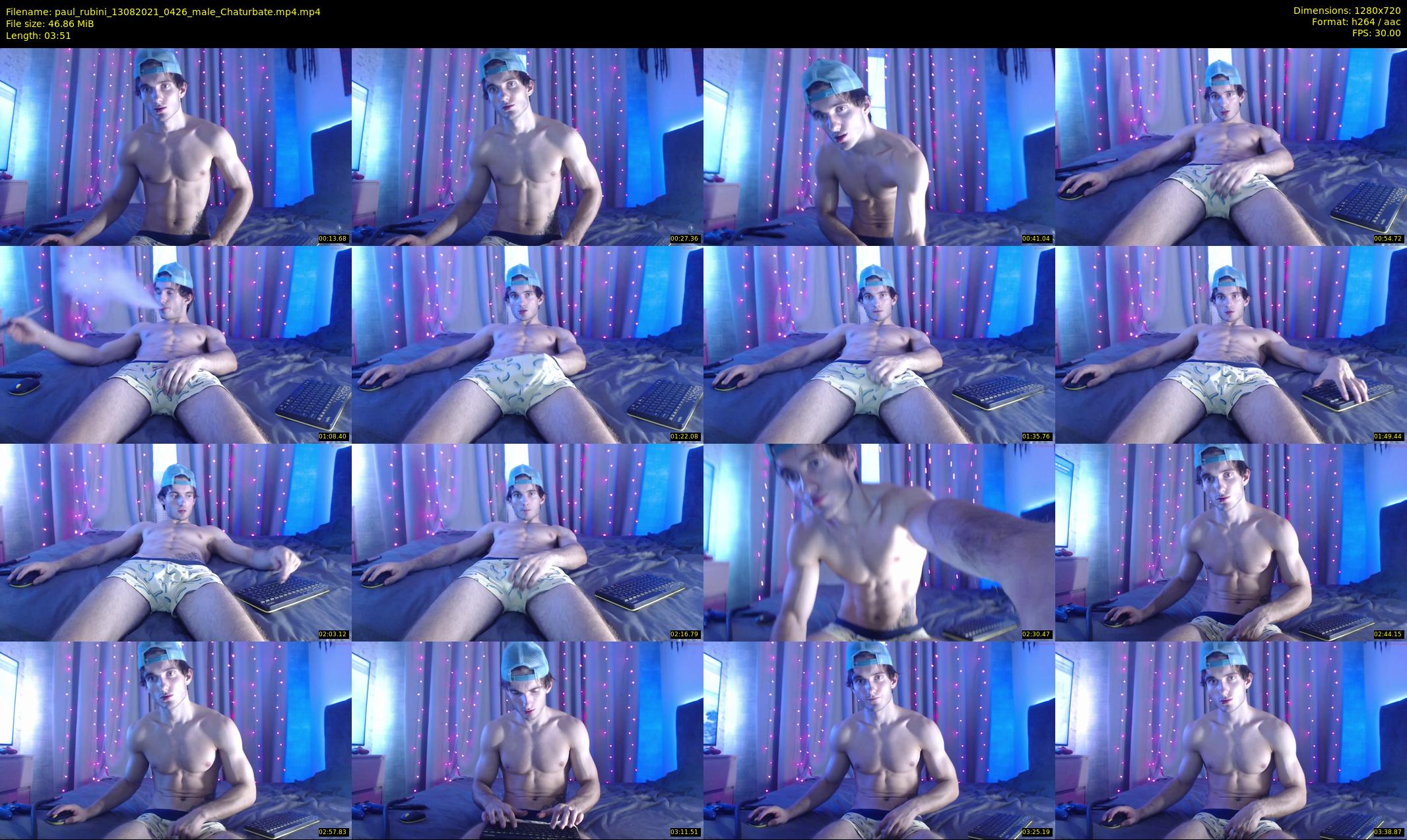 paul_rubini — 4 minute Chaturbate male cam show recording, 720p, Aug 13, 2021