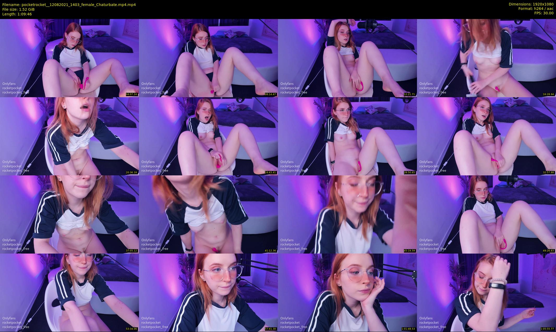 pocketrocket_ — 70 minute Chaturbate female cam show recording, 1080p, Aug 12, 2021