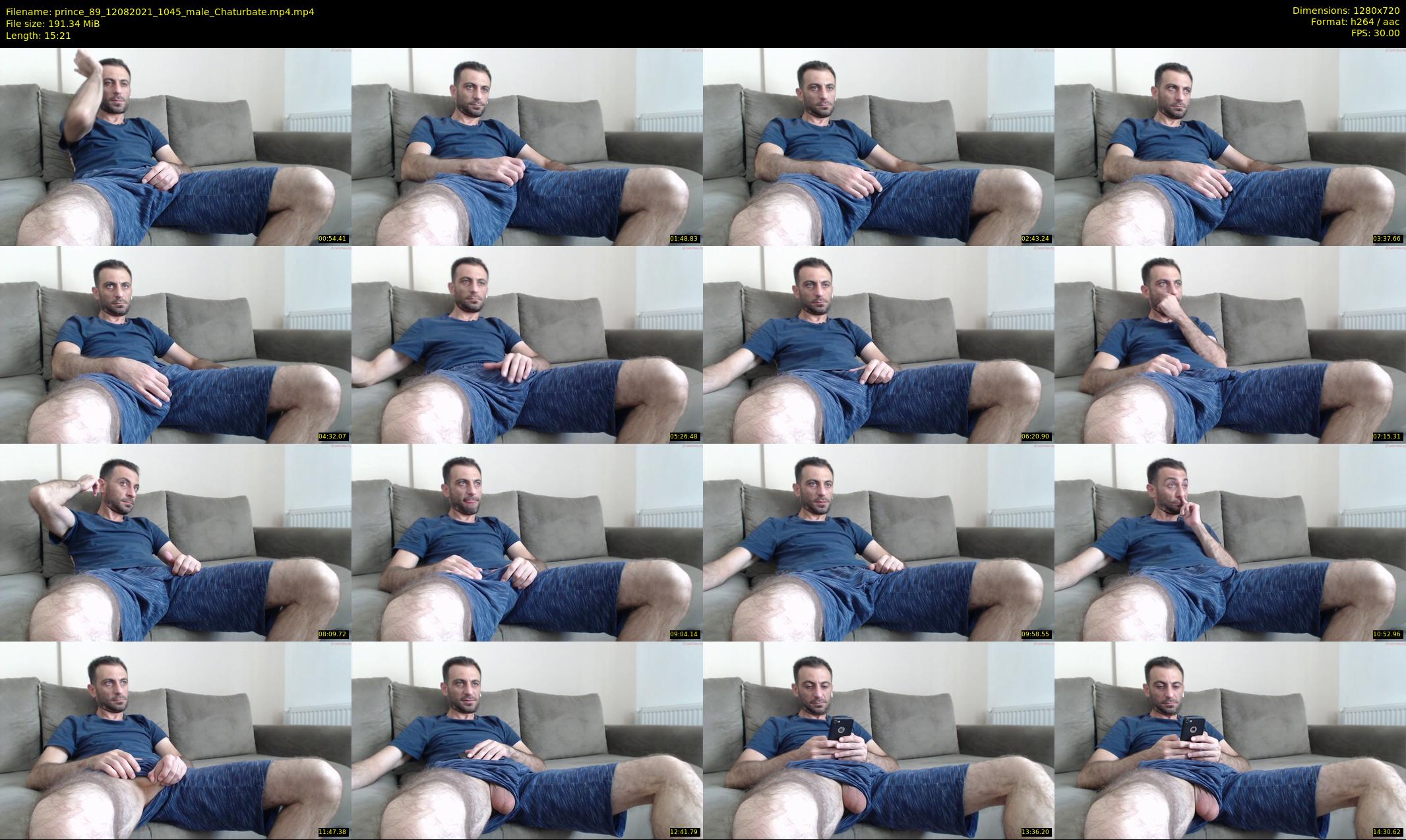 prince_89 — 16 minute Chaturbate male cam show recording, 720p, Aug 12, 2021
