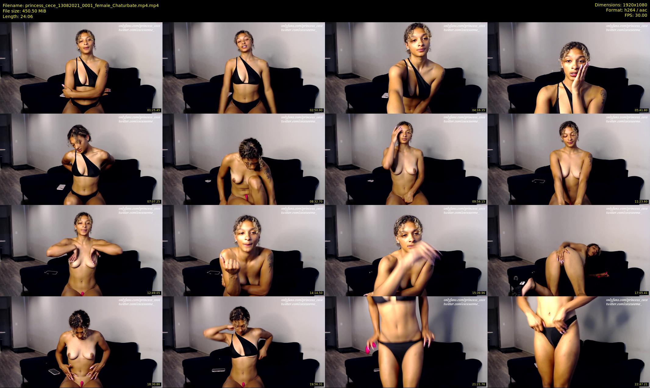 princess_cece — 25 minute Chaturbate female cam show recording, 1080p, Aug 13, 2021