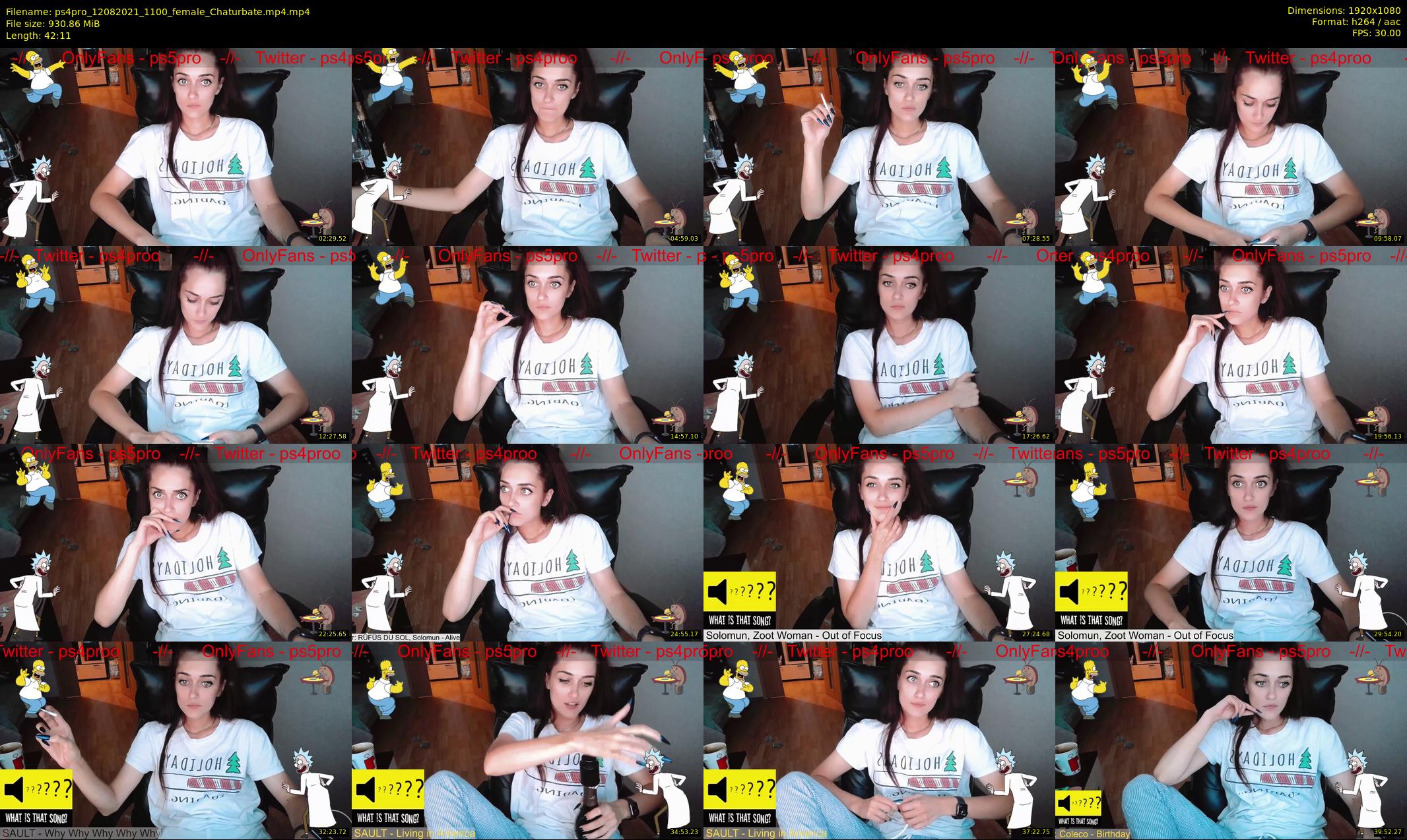 ps4pro — 43 minute Chaturbate female cam show recording, 1080p, Aug 12, 2021