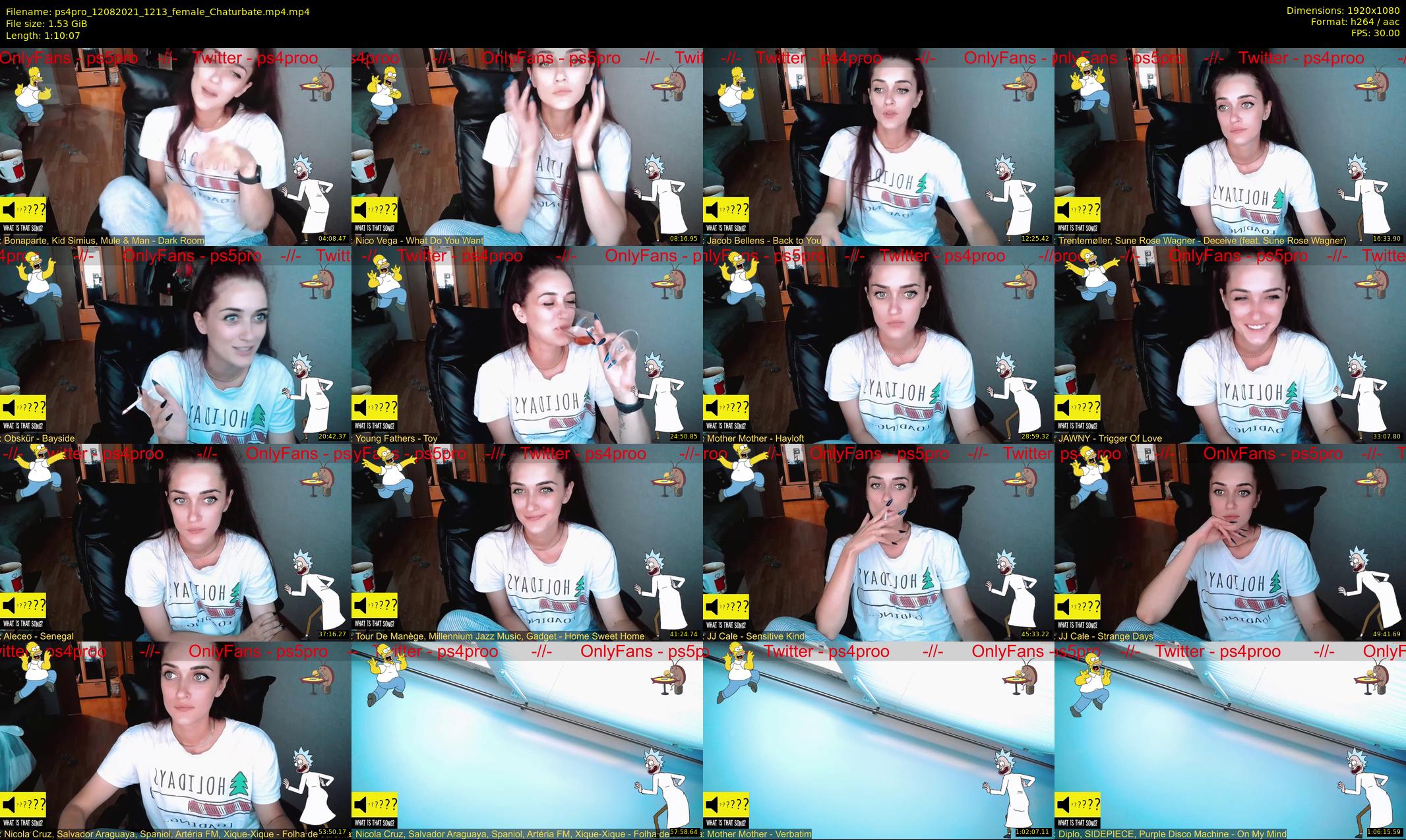 ps4pro — 71 minute Chaturbate female cam show recording, 1080p, Aug 12, 2021