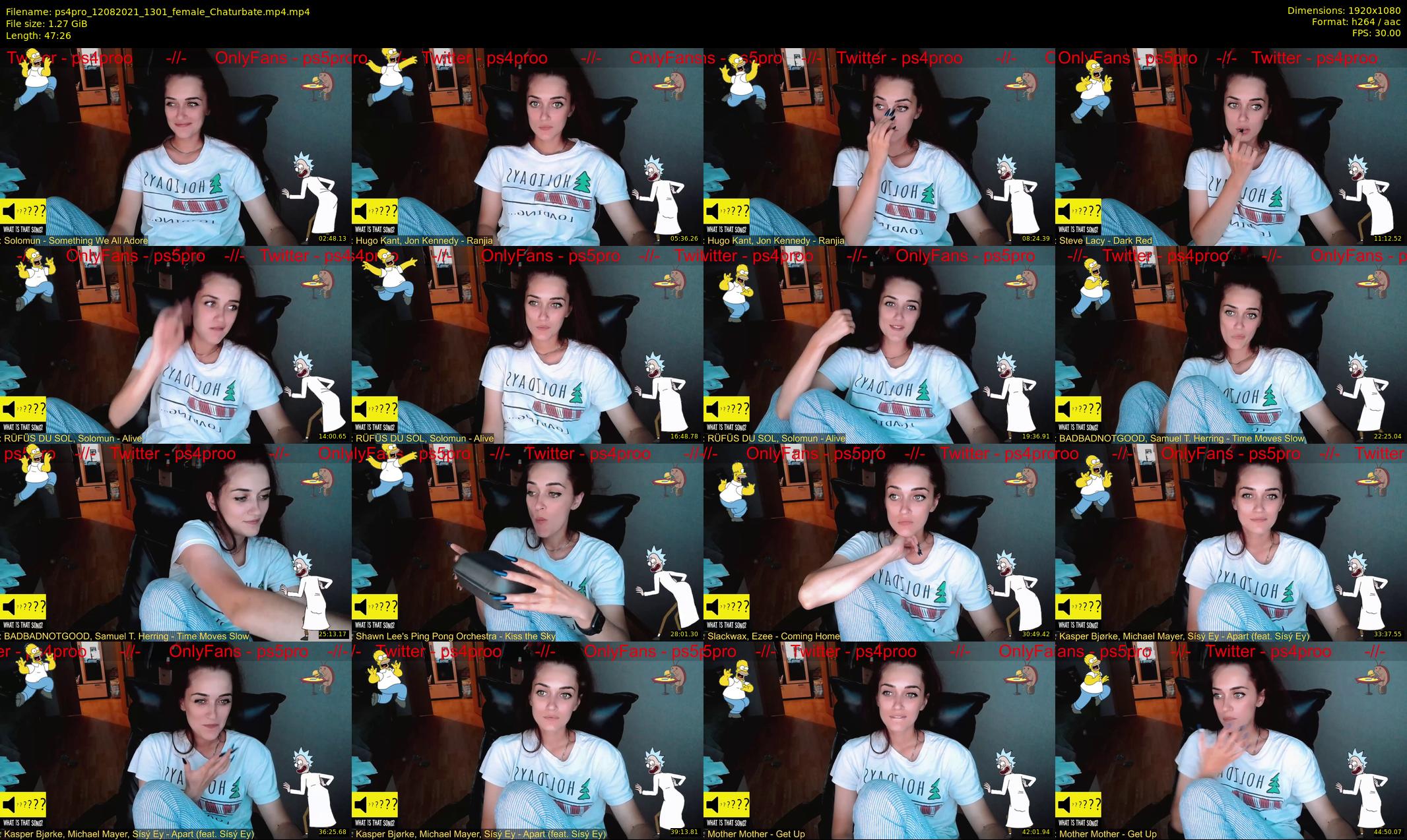 ps4pro — 48 minute Chaturbate female cam show recording, 1080p, Aug 12, 2021