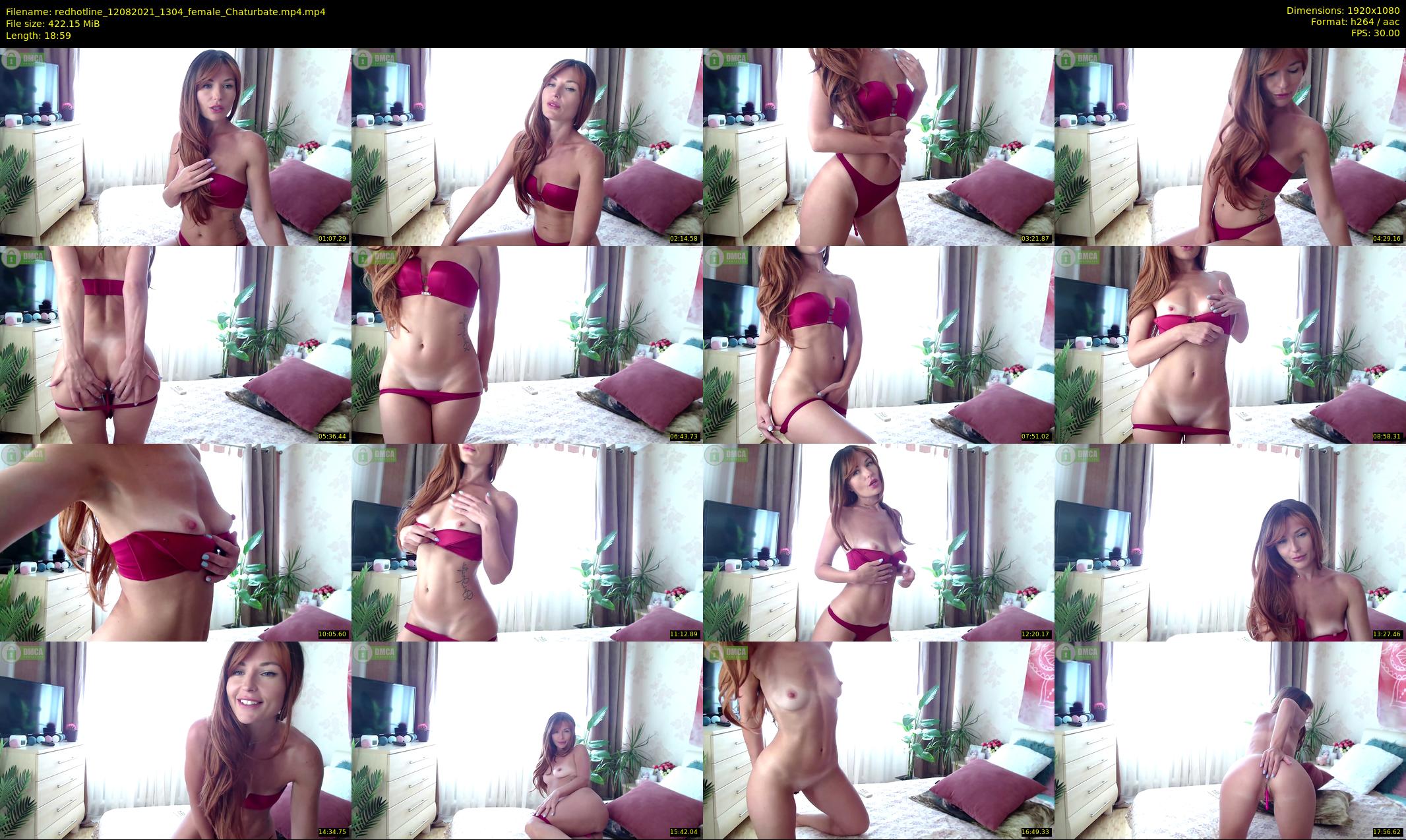 redhotline — 19 minute Chaturbate female cam show recording, 1080p, Aug 12, 2021