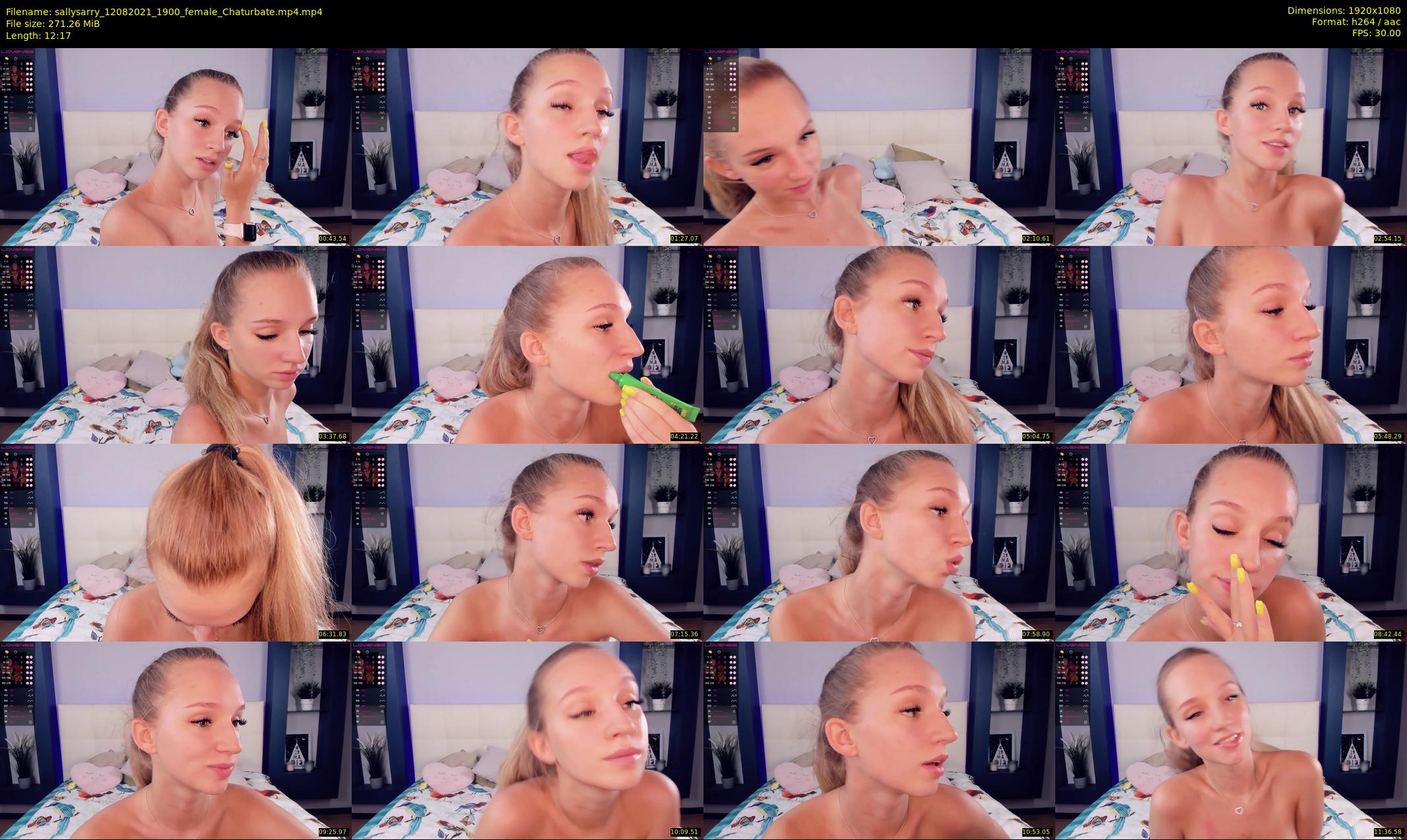 sallysarry — 13 minute Chaturbate couple cam show recording, 1080p, Aug 12, 2021