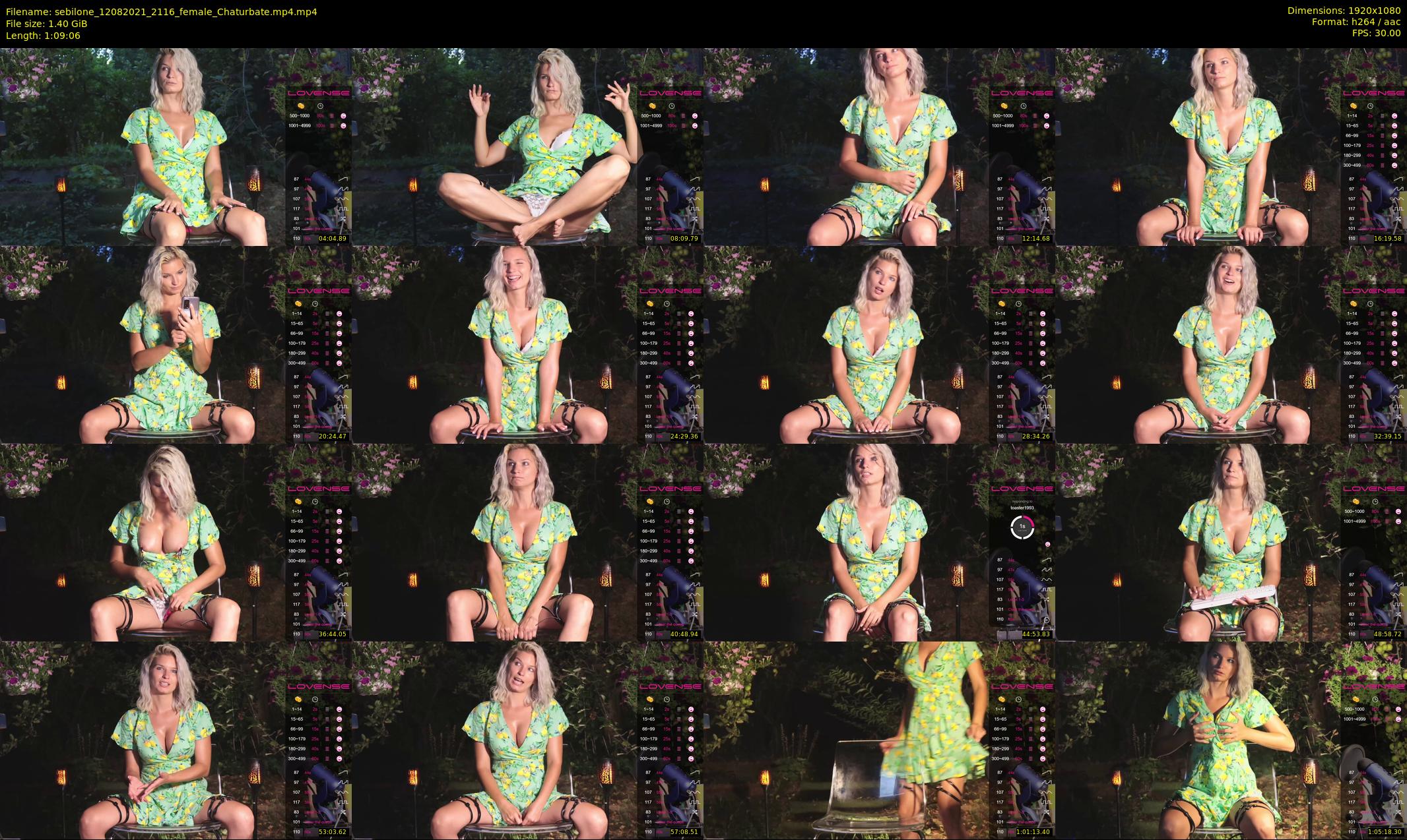 sebilone — 70 minute Chaturbate couple cam show recording, 1080p, Aug 12, 2021