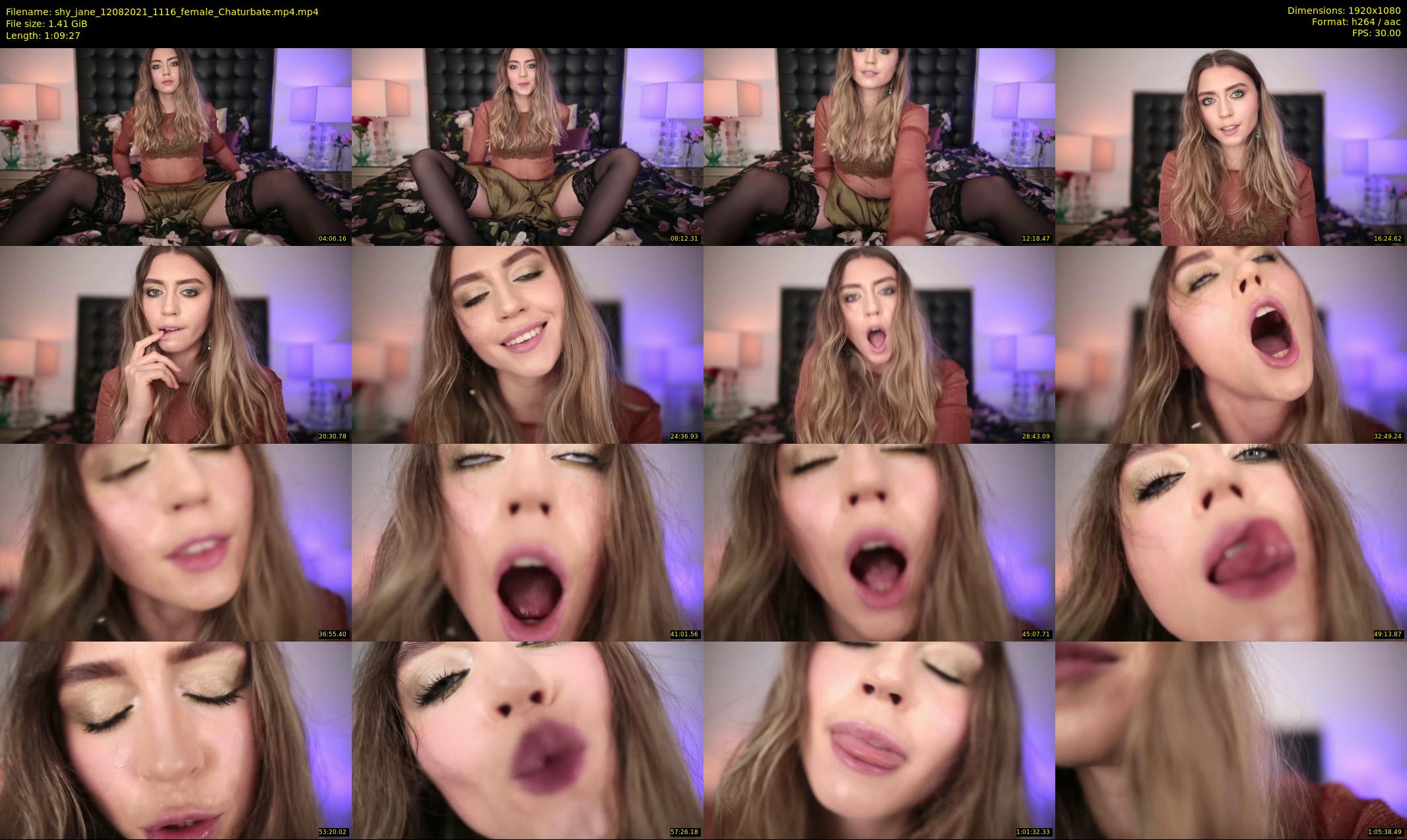 shy_jane — 70 minute Chaturbate female cam show recording, 1080p, Aug 12, 2021