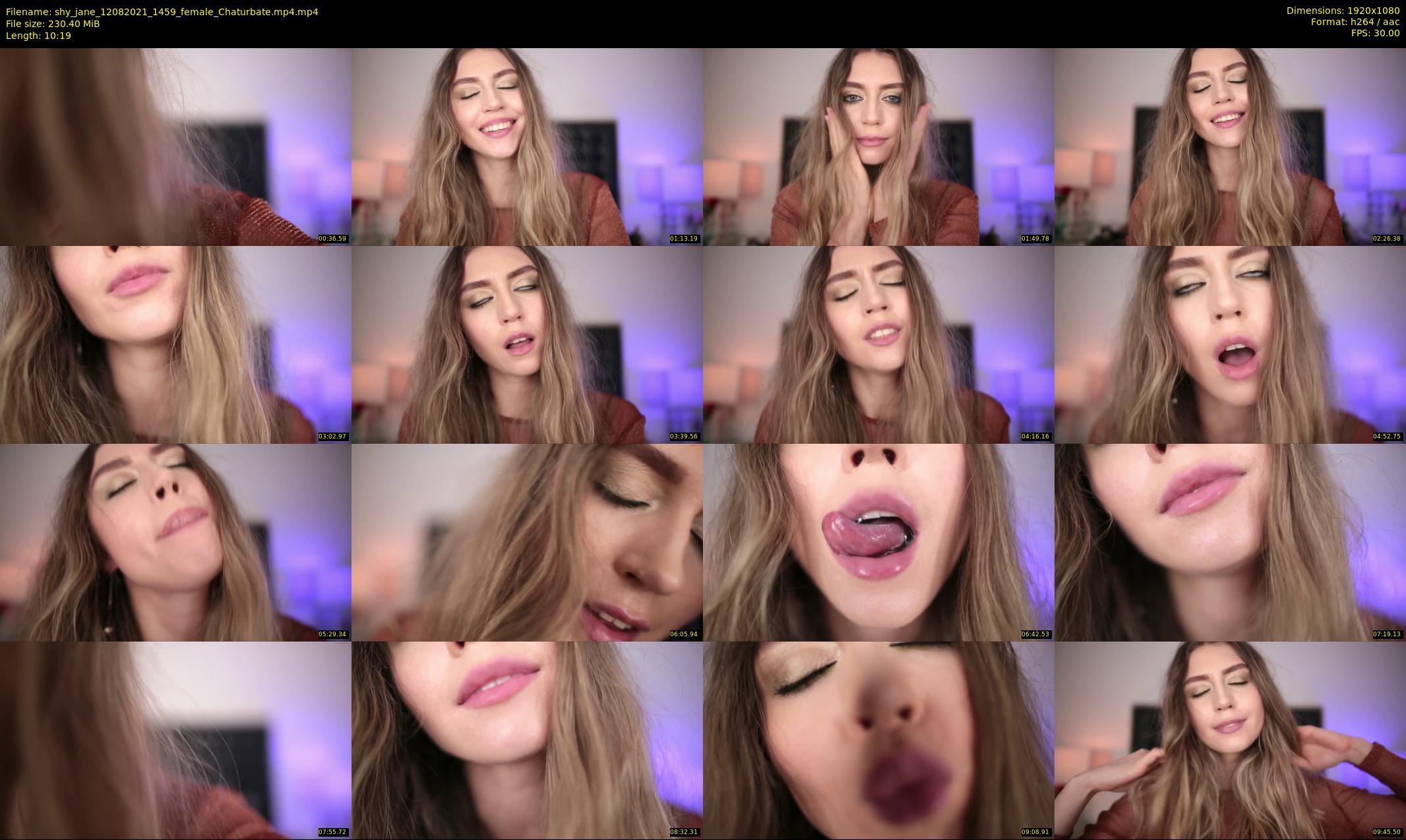 shy_jane — 11 minute Chaturbate female cam show recording, 1080p, Aug 12, 2021